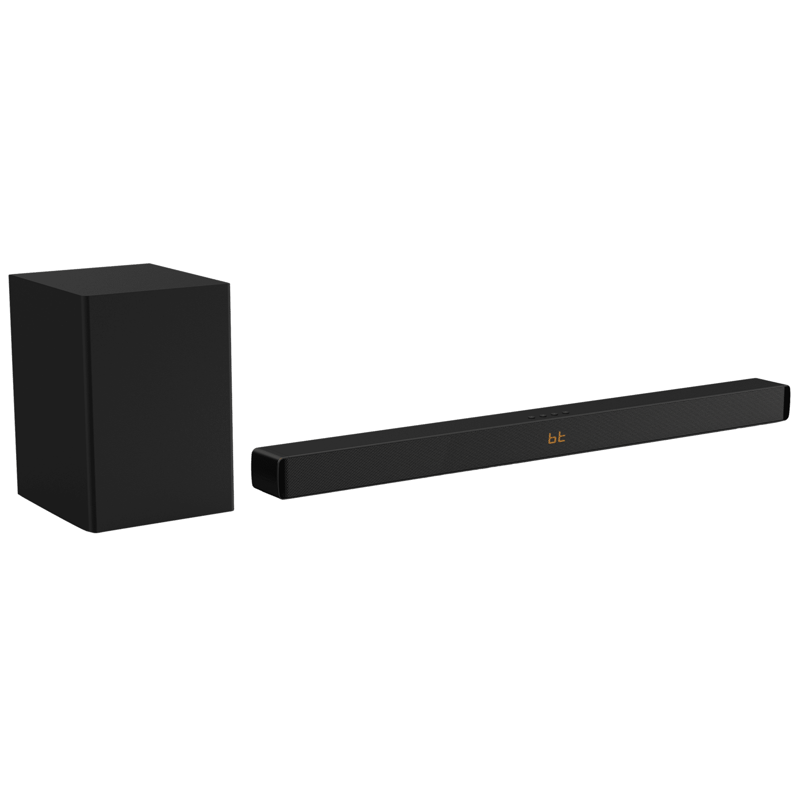 Croma 200W Soundbar with Remote (Wireless Subwoofer, 2.1 Channel, Black)