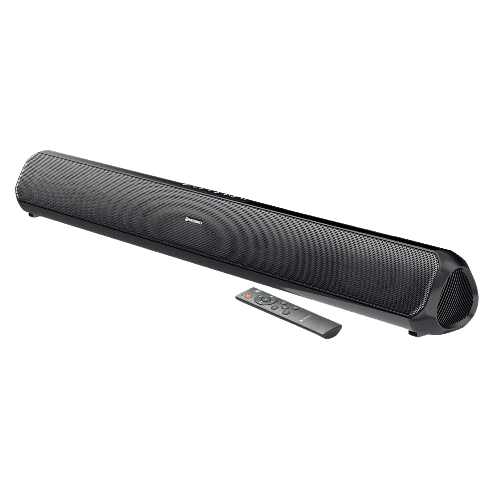 PORTRONICS Sound Slick 6 60W Bluetooth Soundbar with Remote (Virtual 3D Surround Sound Technology, Black)
