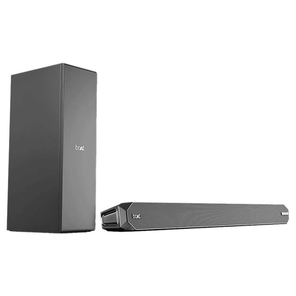boAt Aavante Bar 1200D 100W Bluetooth Soundbar with Remote (Dolby Audio, 2.1 Channel, Black)