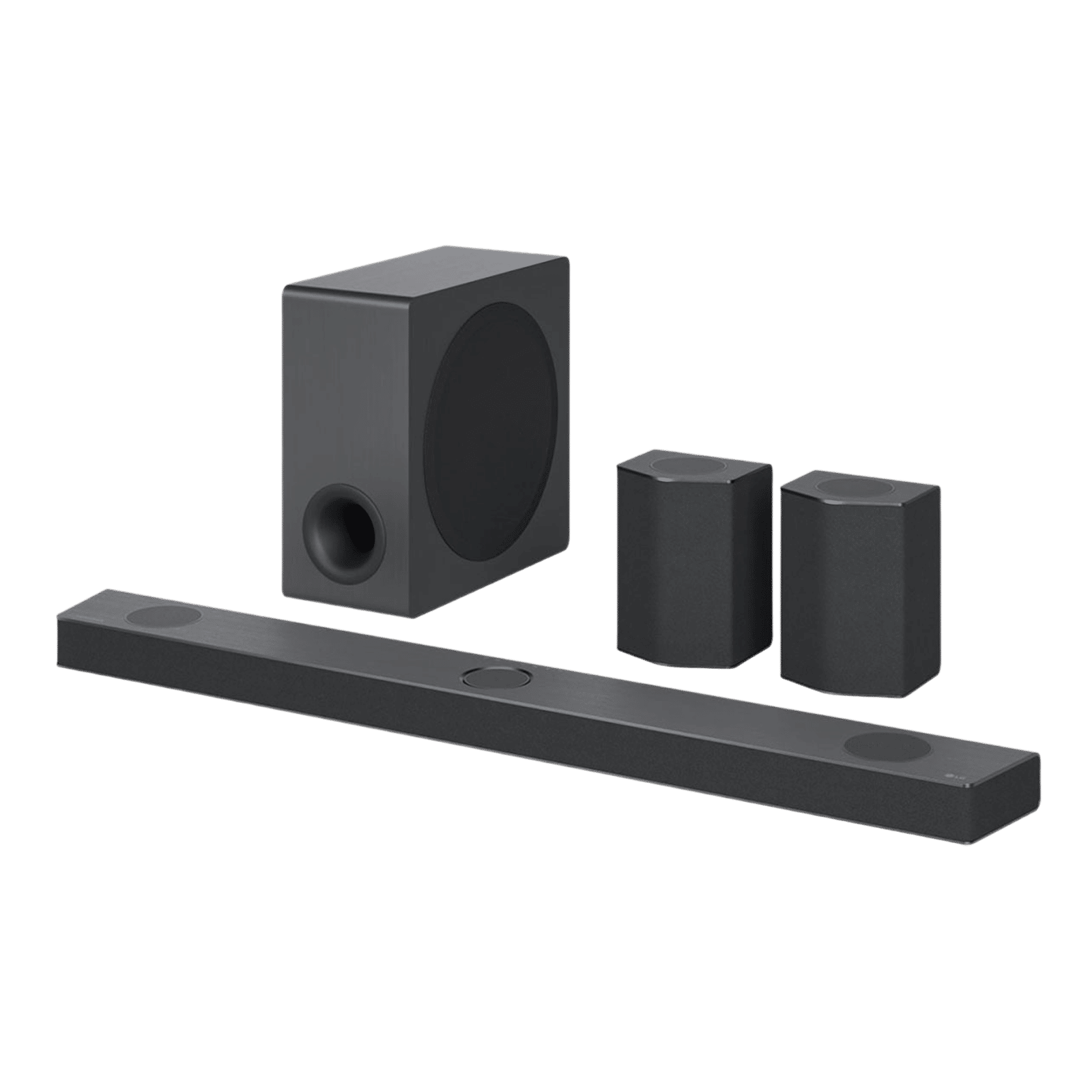 LG S95QR 810W Bluetooth Soundbar with Remote (Dolby Atmos, 9.1.5 Channel, Dark Steel Silver)