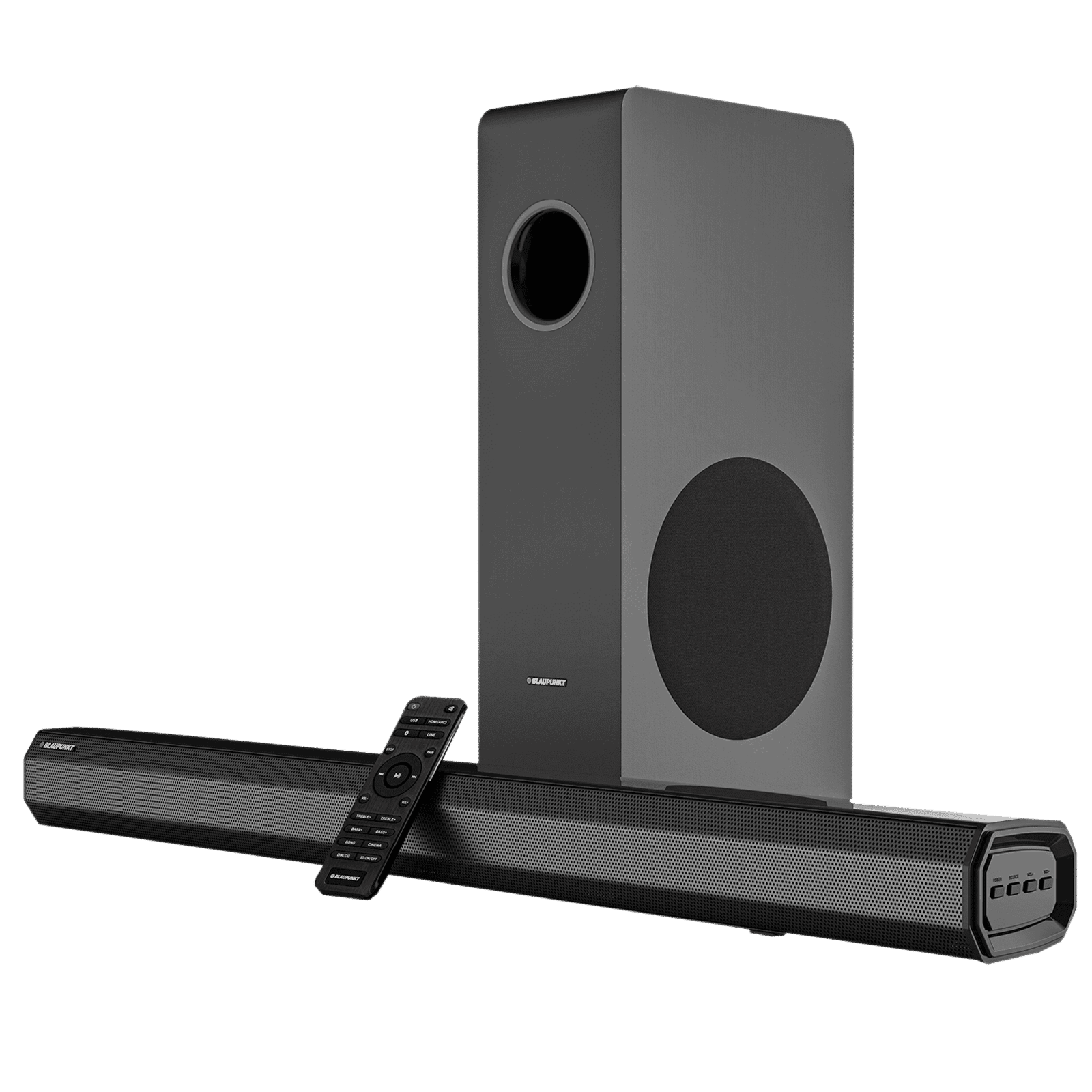 Blaupunkt SBWL10 200W Bluetooth Soundbar with Remote (Surround Sound,  Channel, Black)