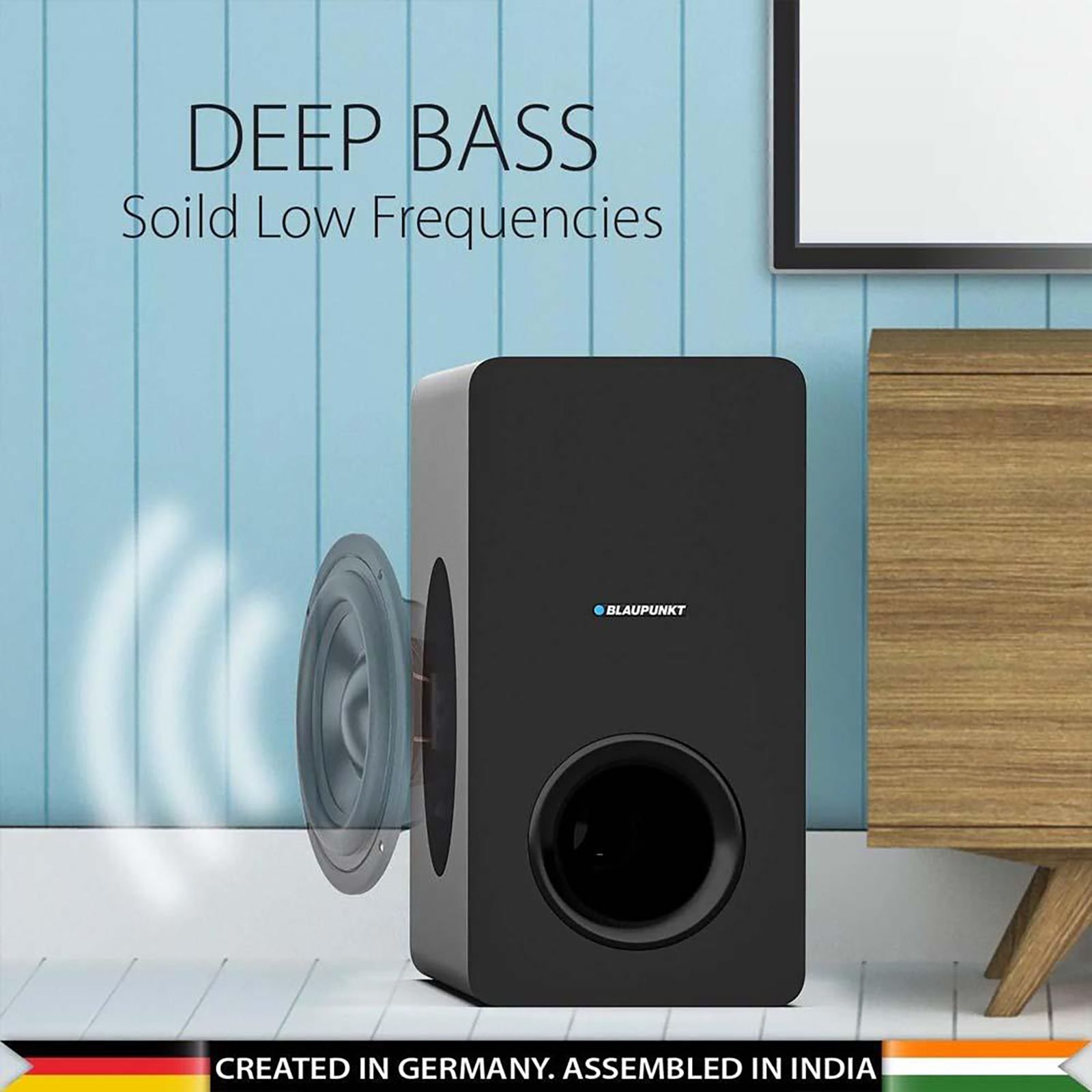 Buy Blaupunkt SBW550 300 Watt Sound Bar with Remote 360 Degree