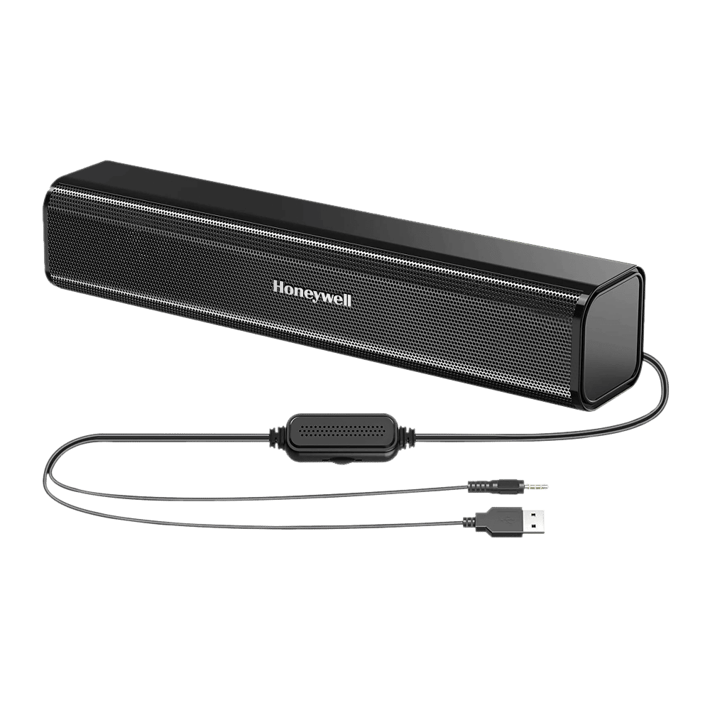 Honeywell Moxie V500 10W Soundbar (Deep Bass Sound, 2.0 Channel, Black)