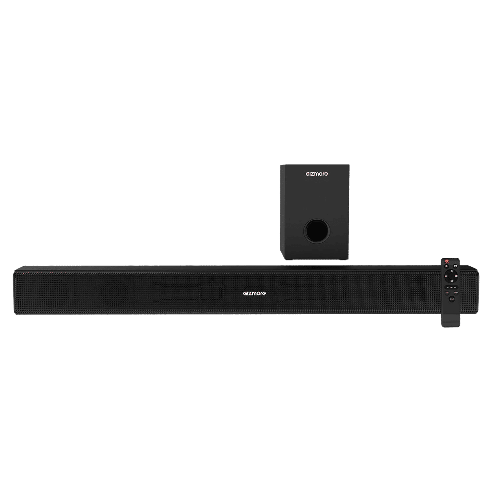 GIZmore BAR6000 60W Bluetooth Soundbar with Remote (360 Degree Surround Sound, 2.1 Channel, Black)