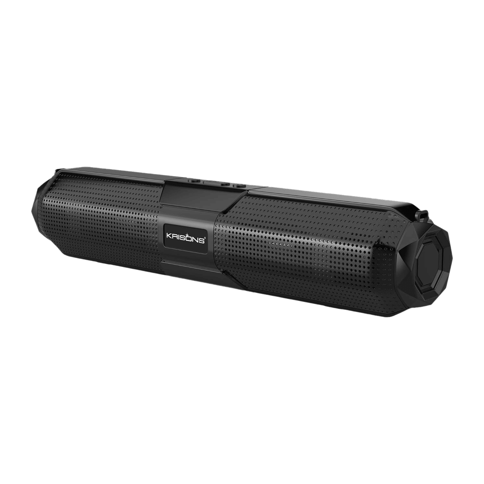 Krisons WonderBar 20W Bluetooth Soundbar (Deep Bass Audio, 5.0 Channel, Black)