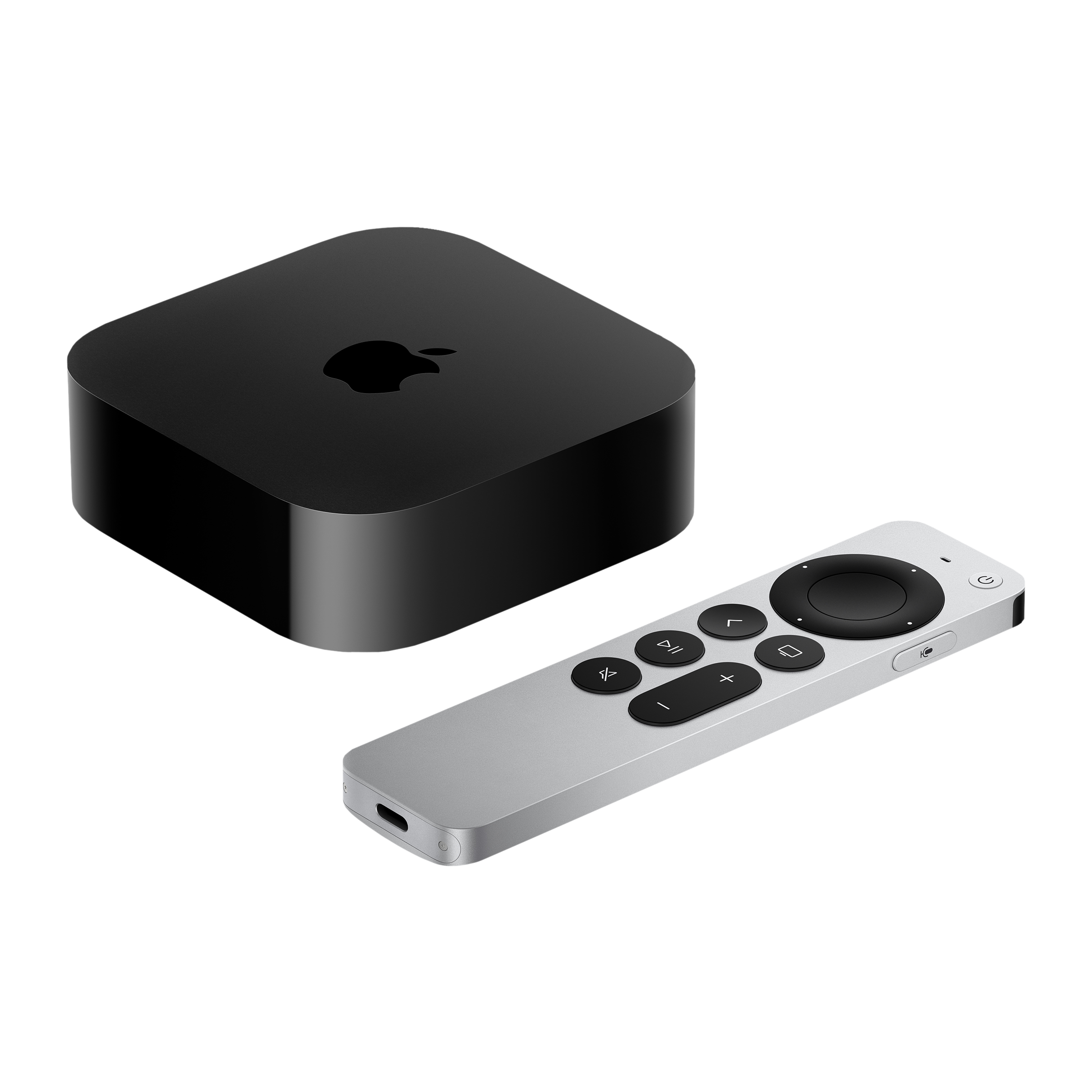 Apple TV 4K Streaming Device with Siri Search (Dolby Atmos, HDR10+, Wi-Fi 6, Black)