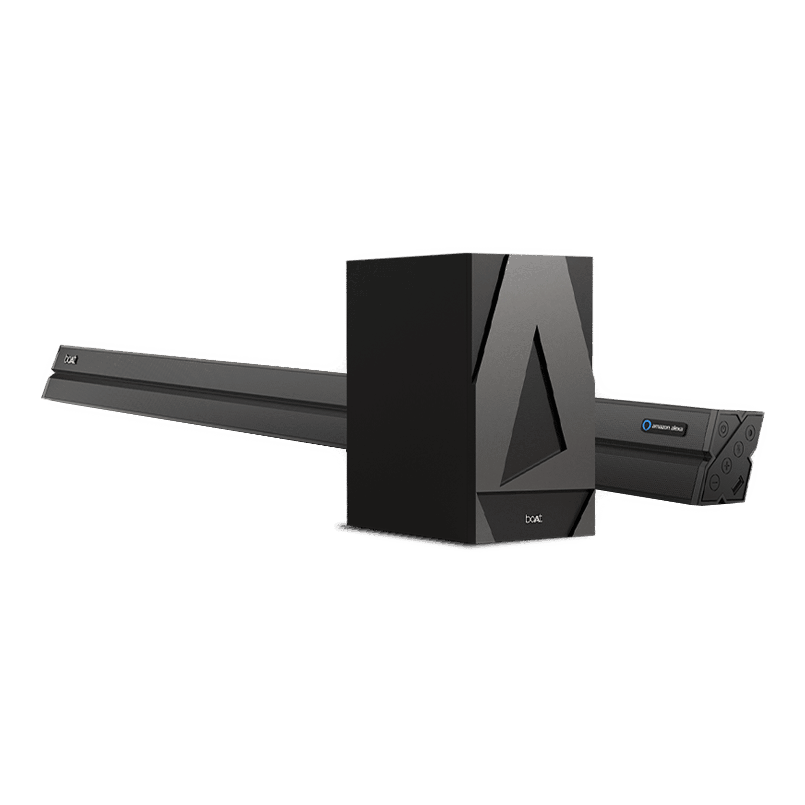 boAt Aavante Bar Aaupera 2.1 Channel 120 Watts Smart Soundbar Home Theatre (Built-In Alexa, Premium Black)