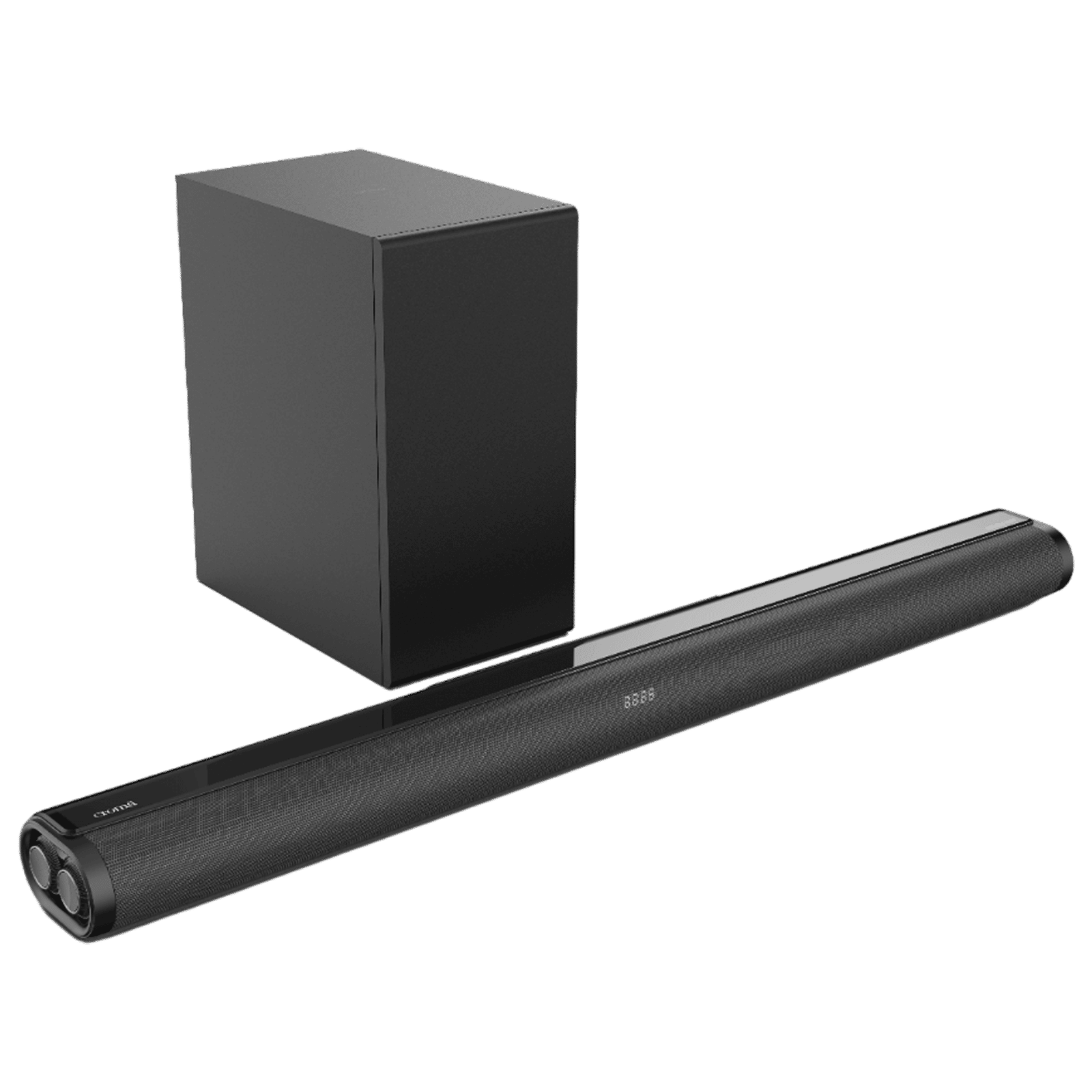 Croma 180W Bluetooth Soundbar with Remote (Dolby Audio, 2.1 Channel, Black)