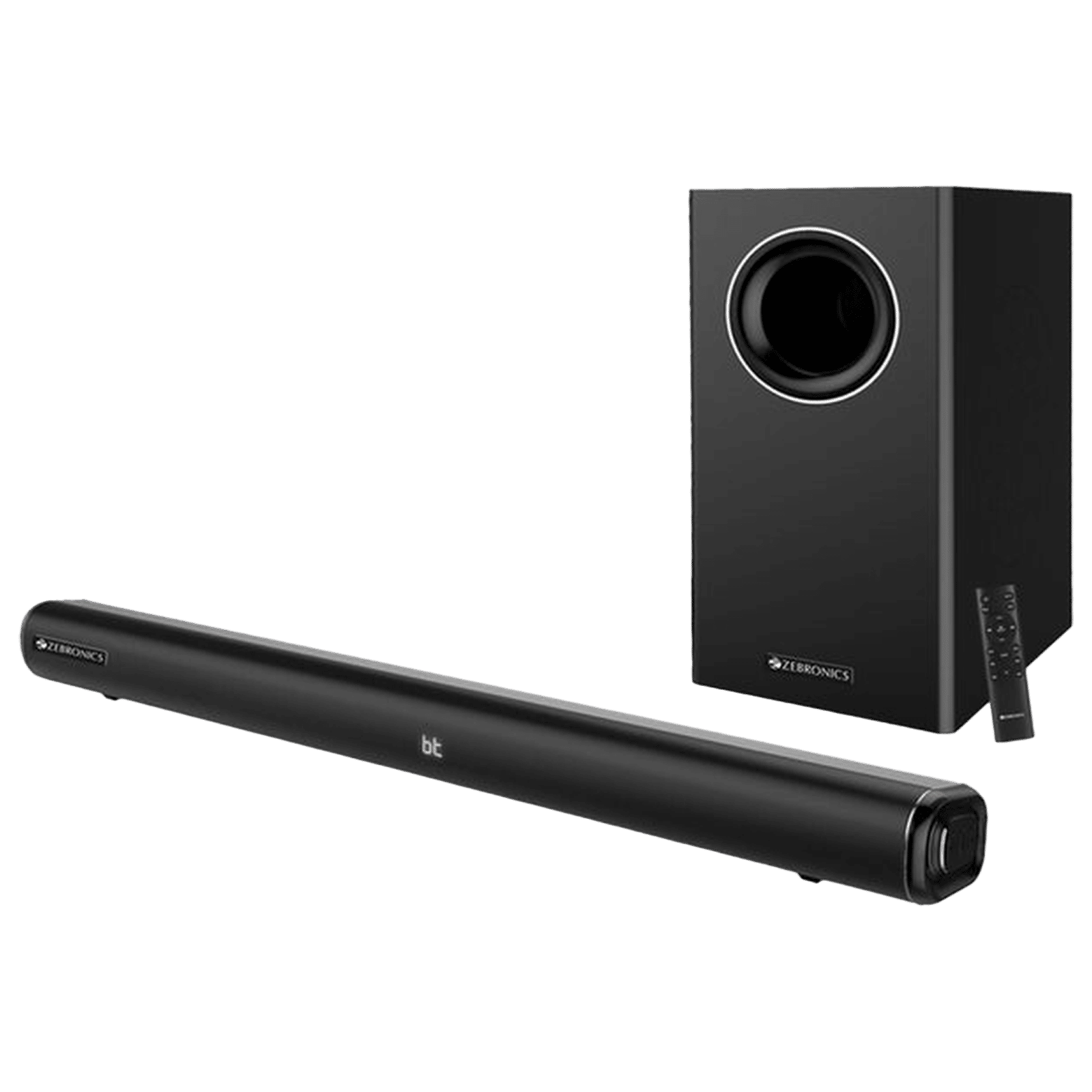 ZEBRONICS ZEB-Juke Bar 6000DWS Pro 200W Bluetooth Soundbar with Remote (Immersive Audio, 2.1 Channel, Black)