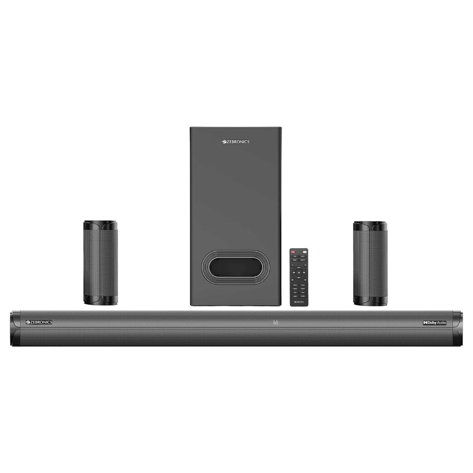 ZEBRONICS Zeb-Juke Bar 9450 Pro 625W Bluetooth Soundbar with Remote (Dolby Audio, 5.1 Channel, Black)
