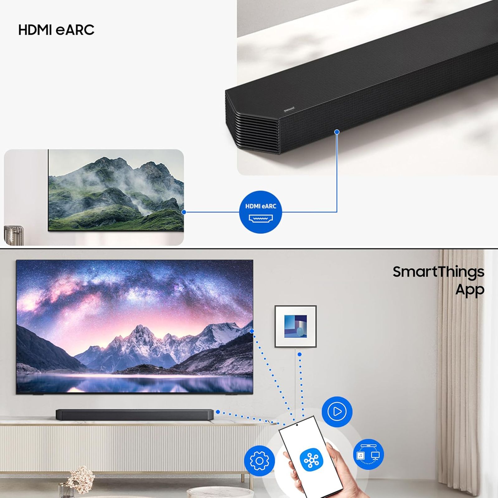 Buy SAMSUNG Q Series 400W Soundbar with Remote (Dolby Atmos,