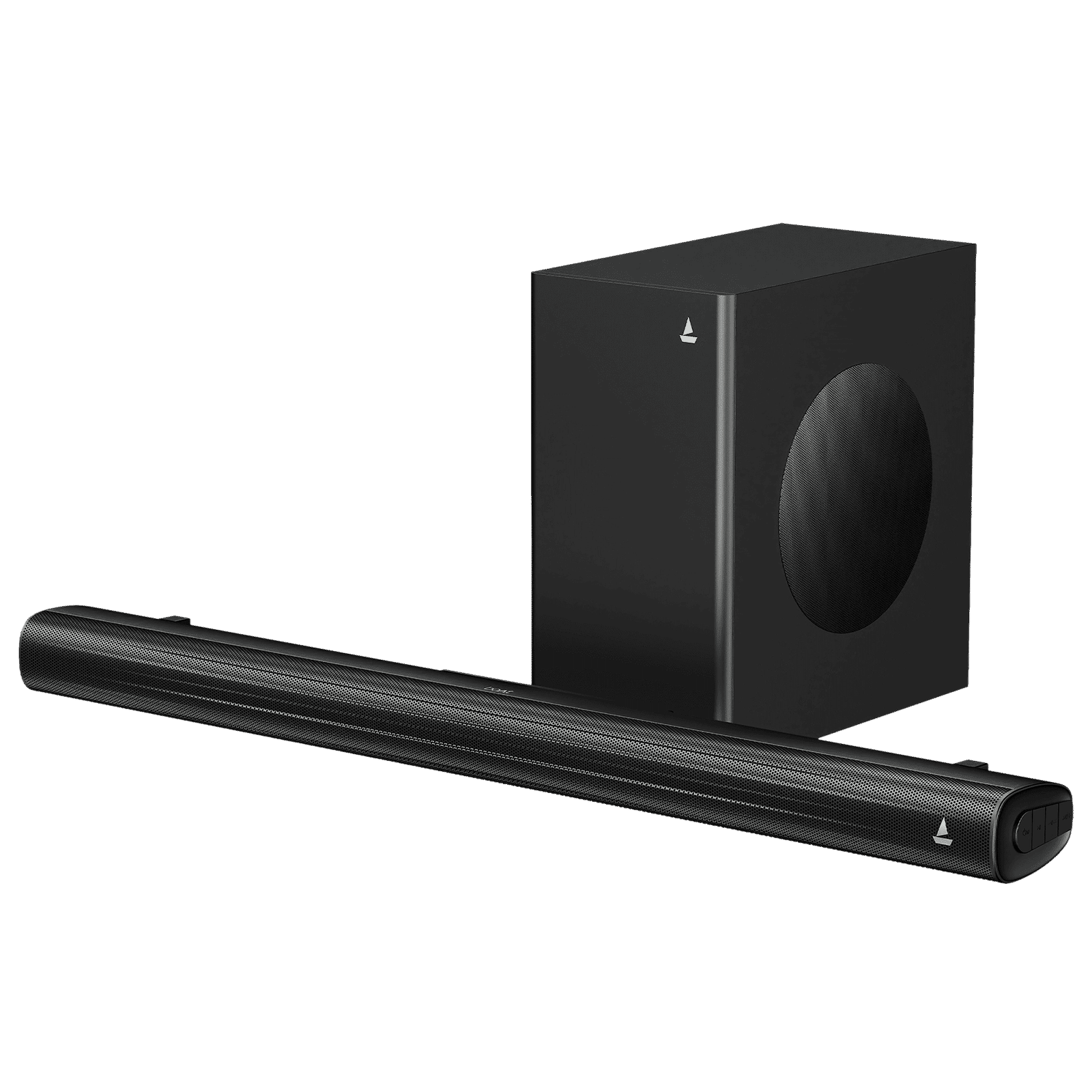 boAt Aavante Quake Plus 200W Soundbar with Remote (EQ Modes, 2.1 Channel, Black)