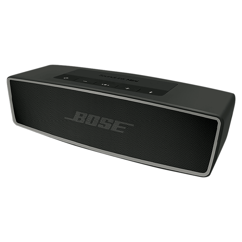 BOSE SoundLink Mini II with Google & Siri Compatible Smart Speaker (Dual Passive Radiators, Black)
