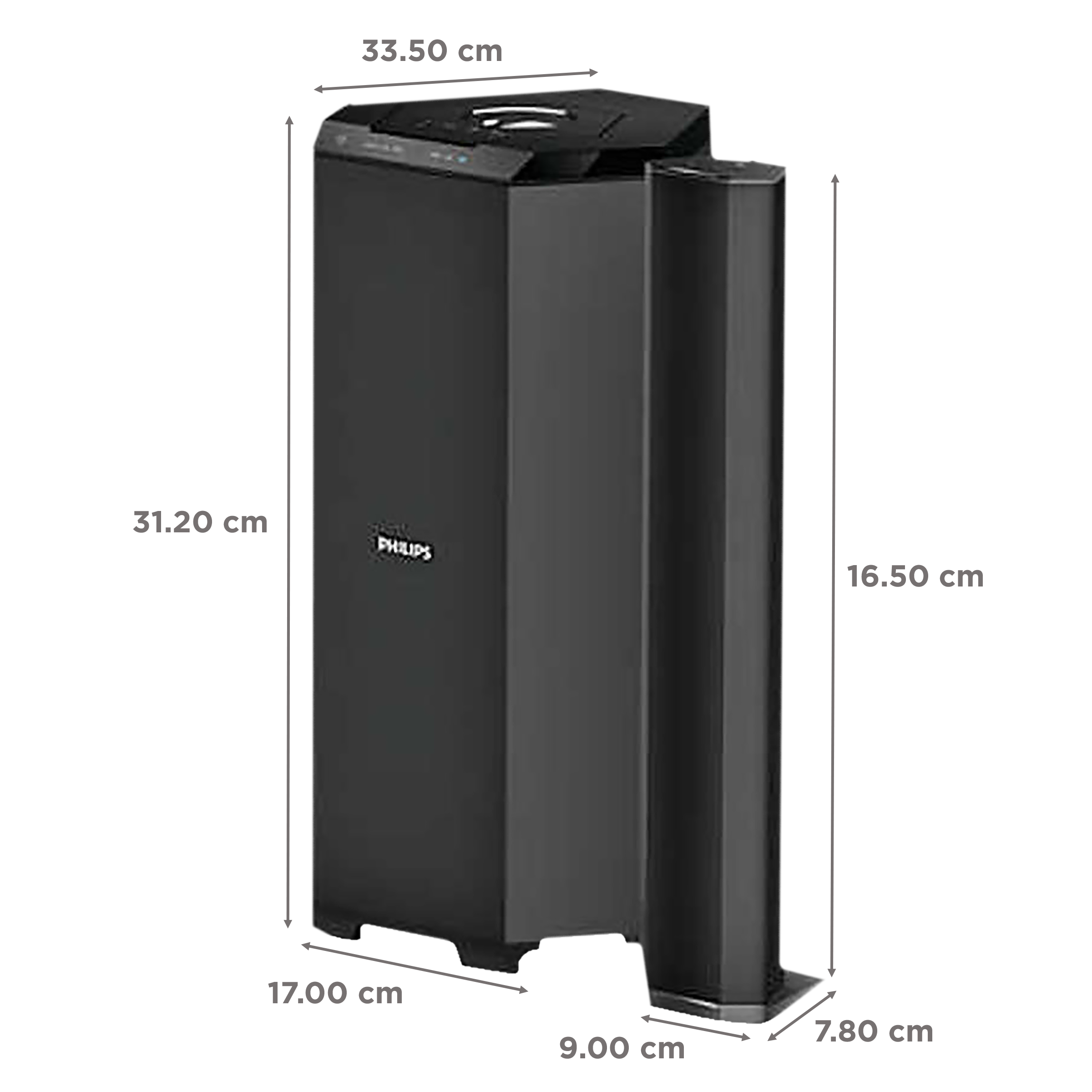 Buy Philips 80W Multimedia Speaker (High Fidelity Sound,