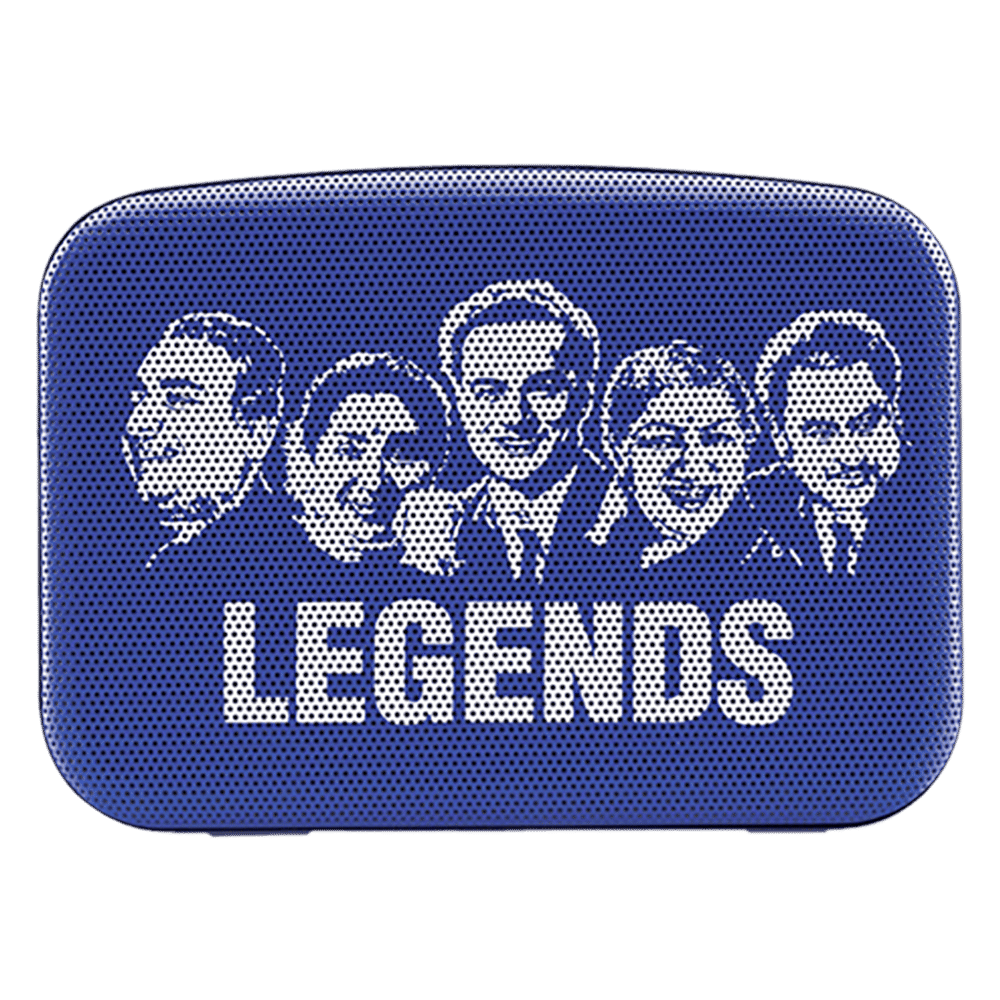 SAREGAMA Carvaan Mini 2.0 Hindi 5W Portable Bluetooth Speaker (4 Hours Playtime, 2.0 Channel, Regal Blue)