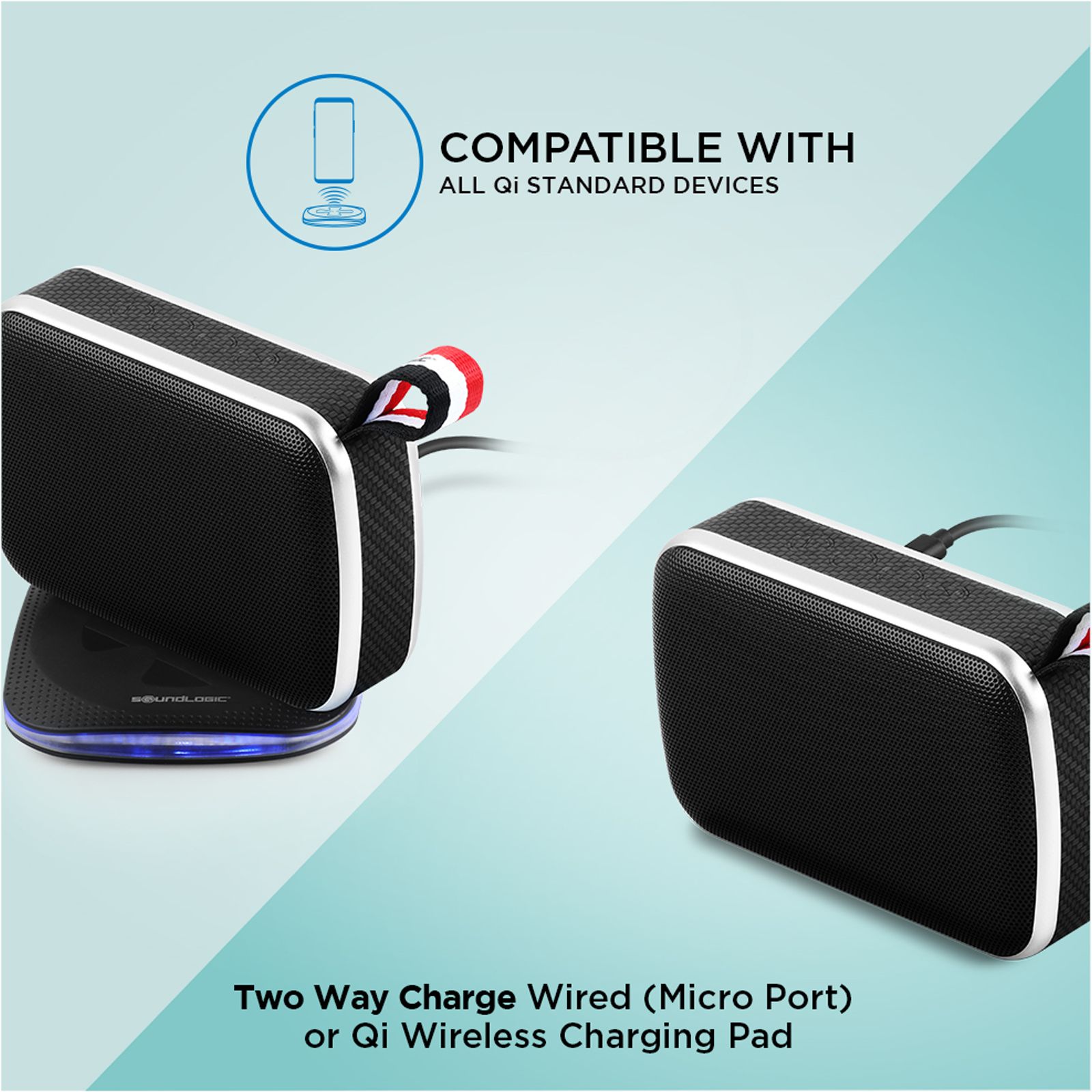 Charger Soundlogic Bt Speaker Speaker Soundlogic Rotatable