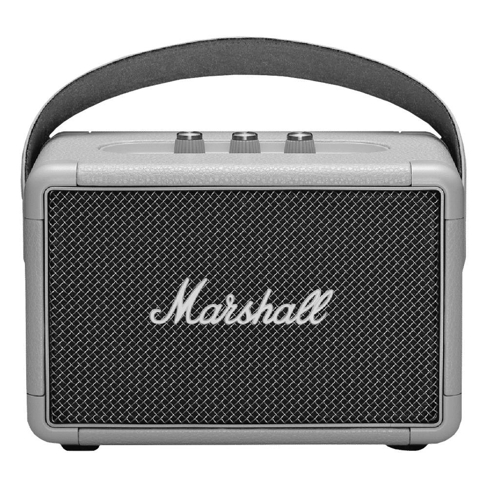 Marshall Kilburn II 20W Portable Bluetooth Speaker (IPX2 Water Resistant, Multi-Host Functionality, Stereo Channel, Grey)
