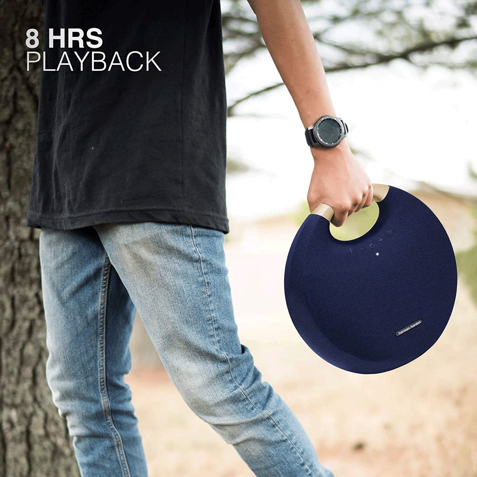 Buy Harman Kardon Onyx Studio 50W Portable Bluetooth Speaker - Main Image