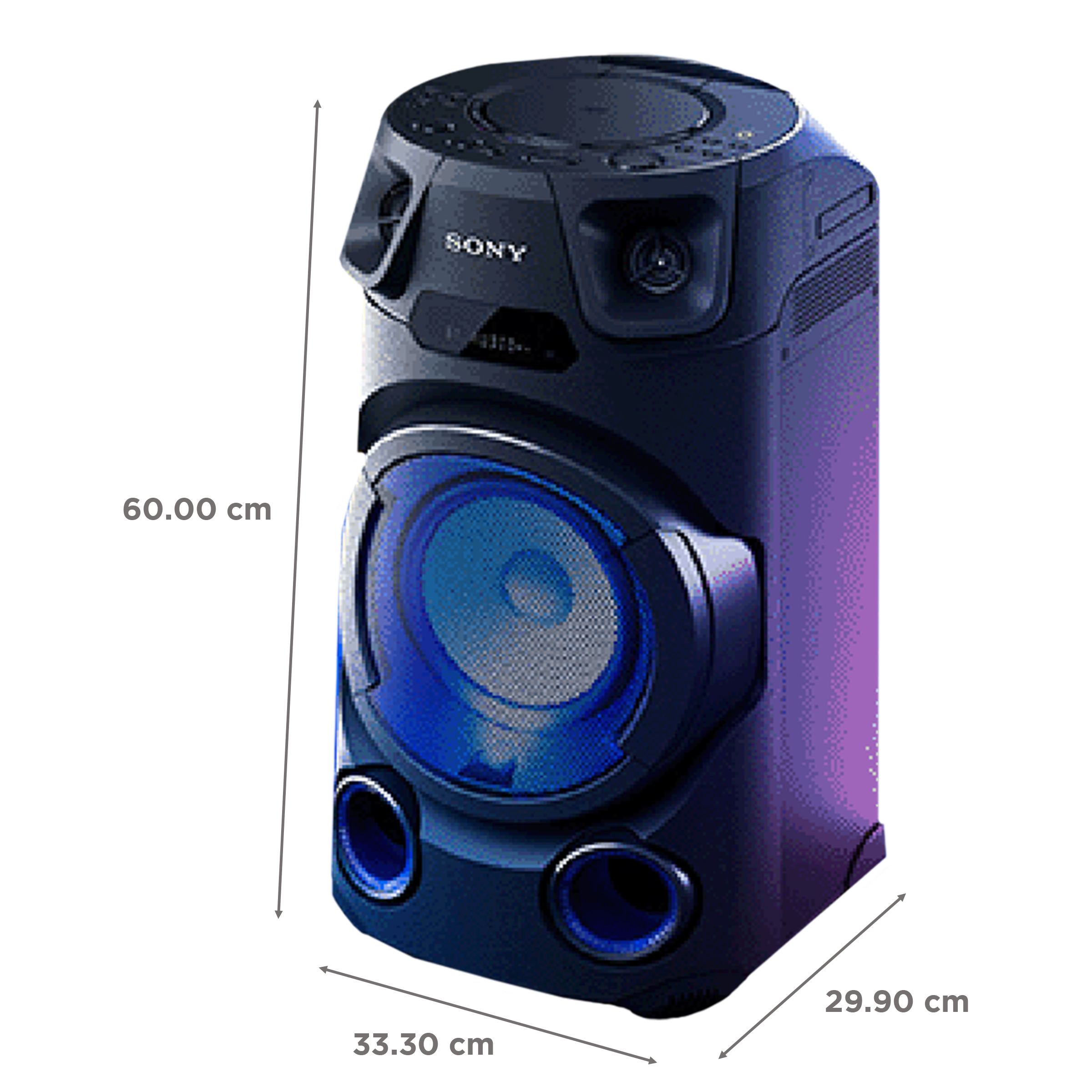 Buy SONY 100W Bluetooth Party Speaker (Jet Bass Booster,