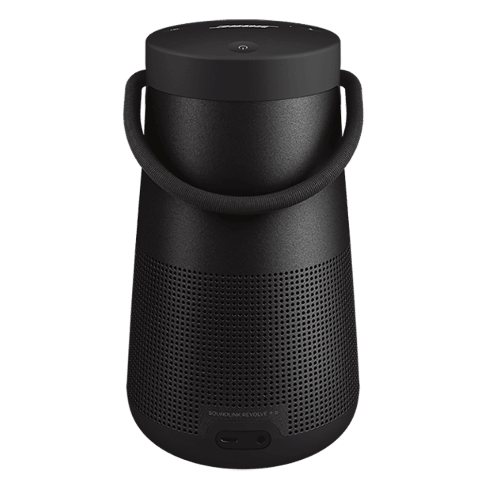 BOSE SoundLink Revolve+ II with Google & Siri Compatible Smart Speaker (360 Degree Sound, Triple Black)