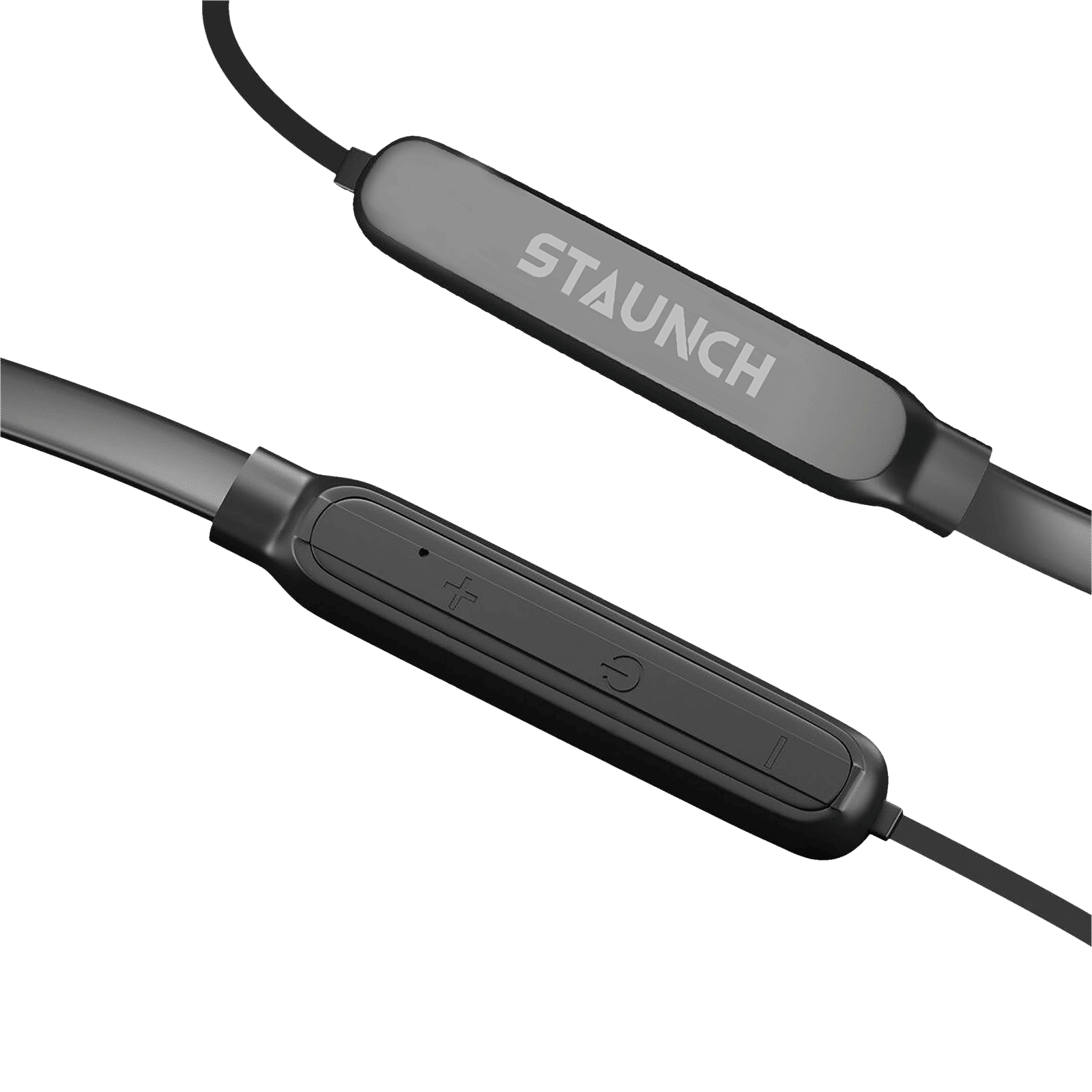 STAUNCH Flex 100 Neckband with Noise Isolation (IPX4 Water Sweat  Resistant, Deep Bass Technology, Black)