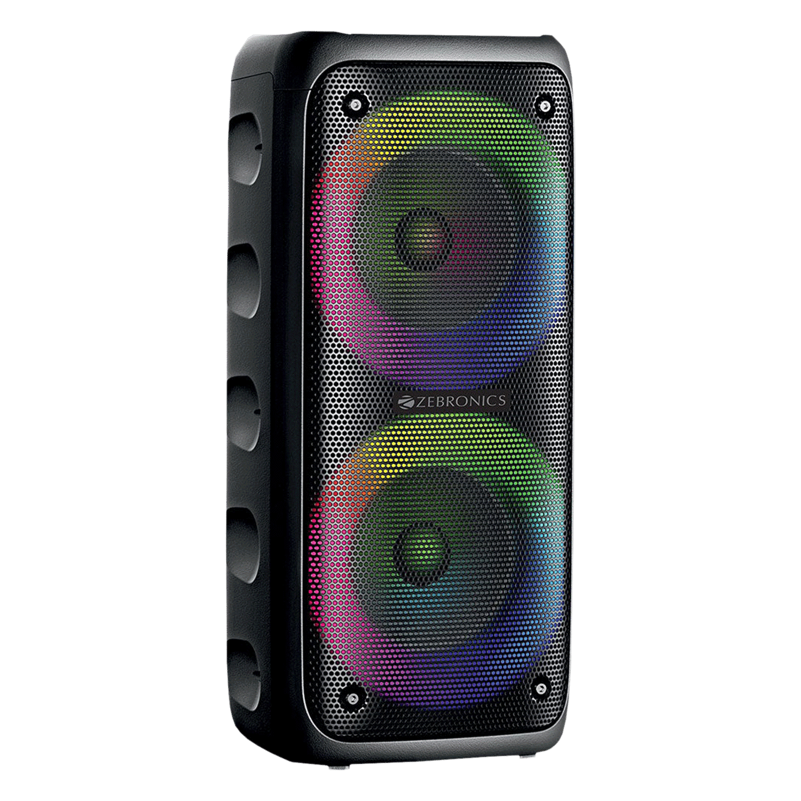 ZEBRONICS Zeb-Barrel 200 40W Bluetooth Party Speaker (RGB Light, Stereo Channel, Black)