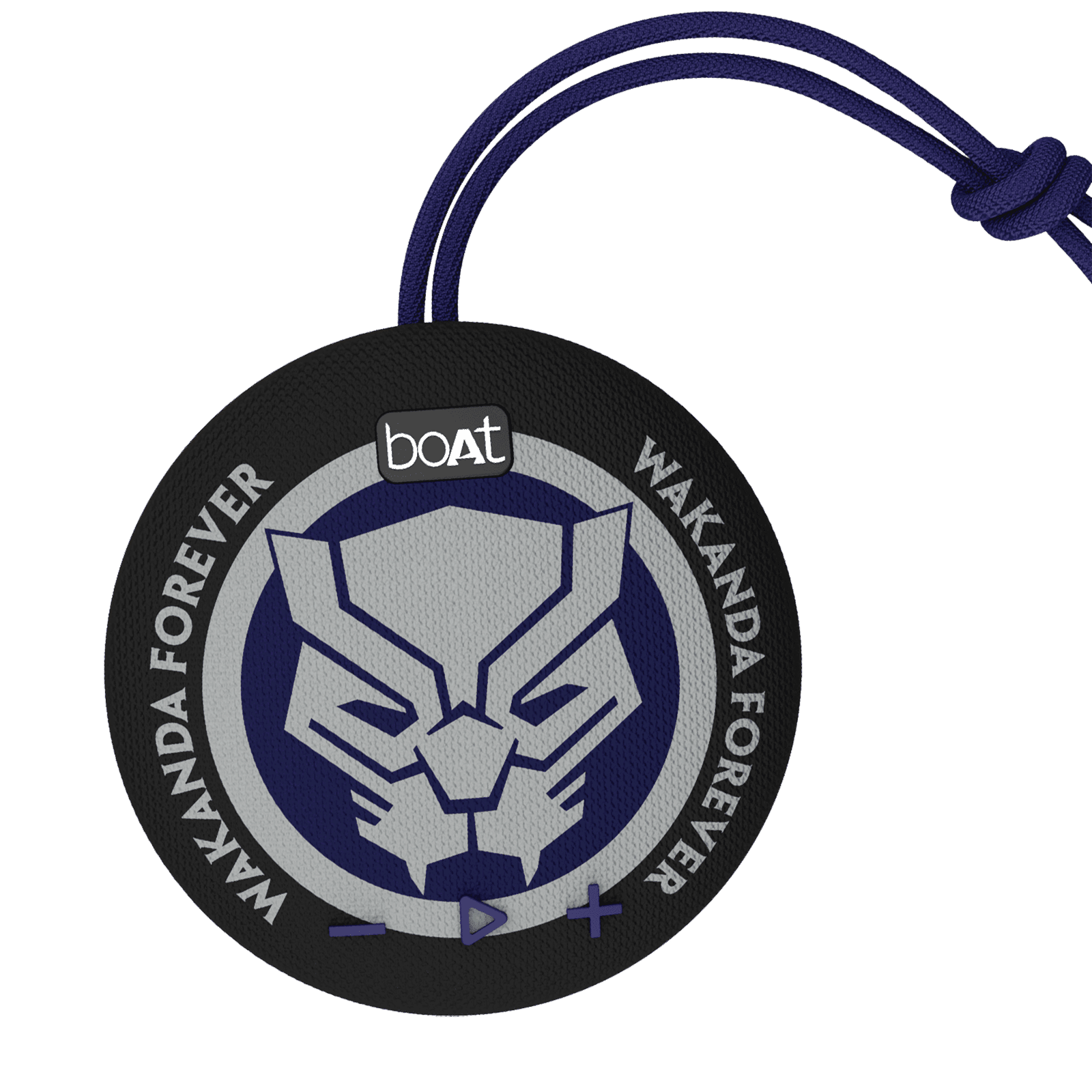 boAt Marvel Stone 190 5 Watts Portable Bluetooth Speaker (IPX7 Waterproof, 52mm Full Range Driver, King's Black)