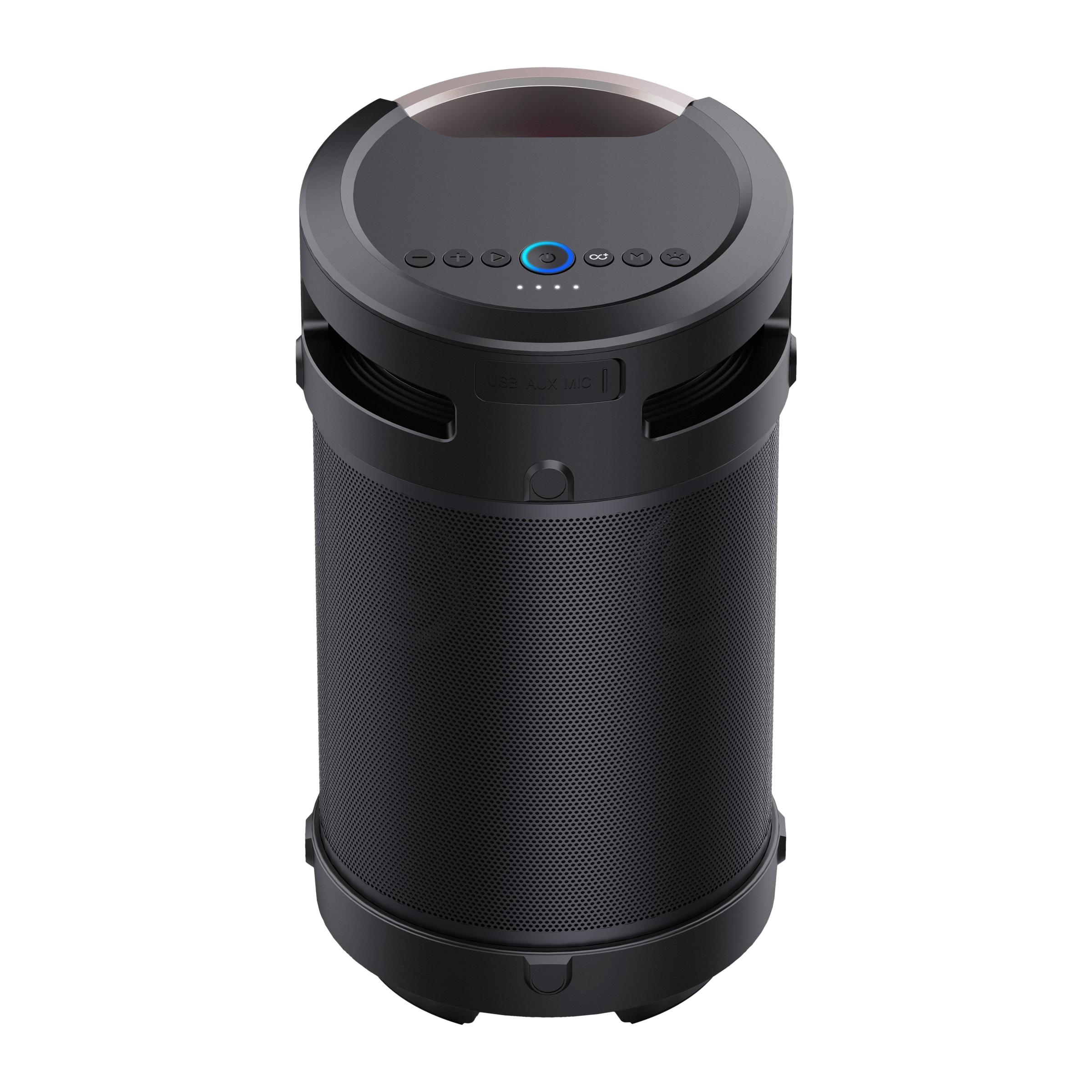 Croma 80W Portable Bluetooth Speaker (Water Resistant, 360 Degree Sound, 4.1 Channel, Black)