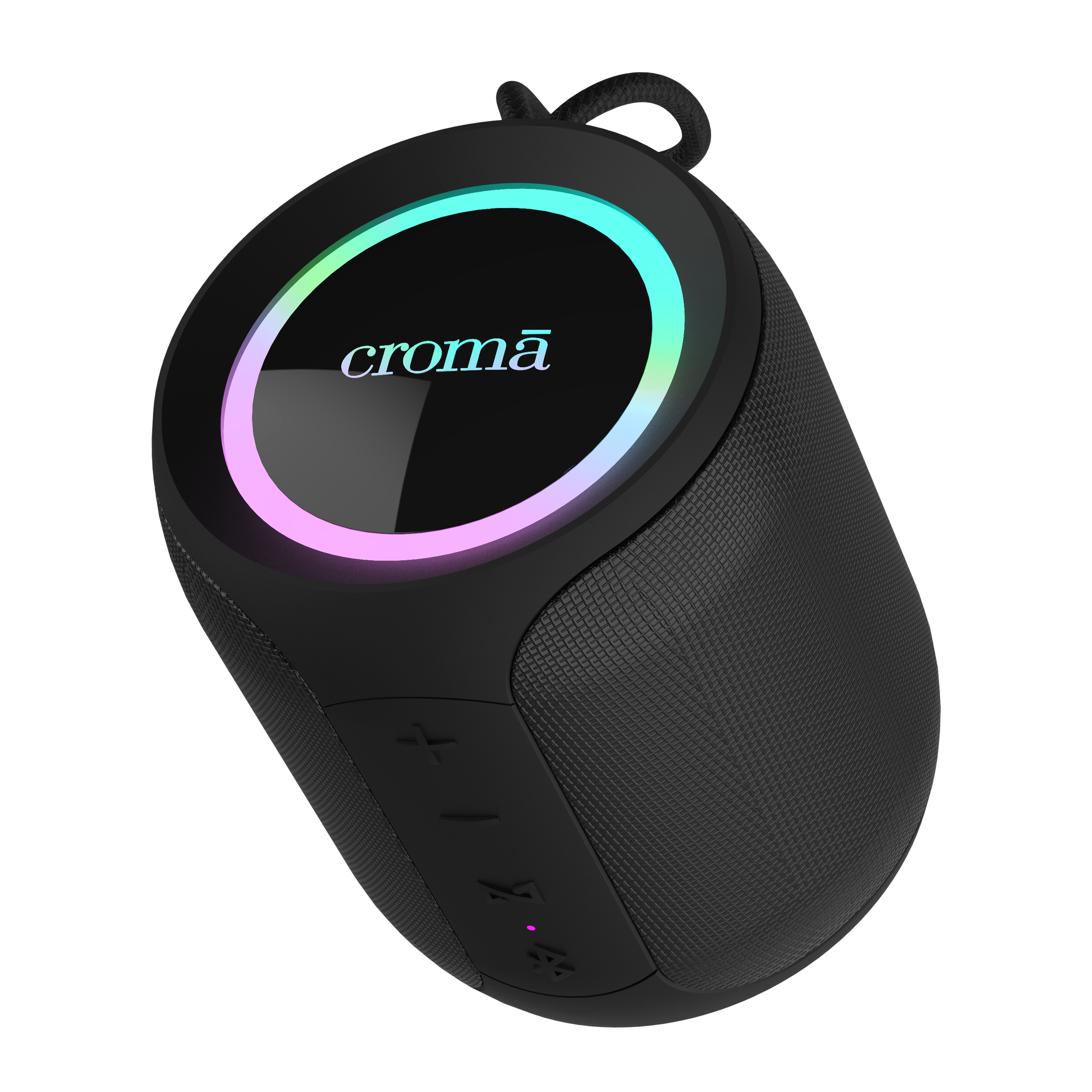 Croma 16W Portable Bluetooth Speaker (IP67 Waterproof, 12 Hours Playtime, Black)