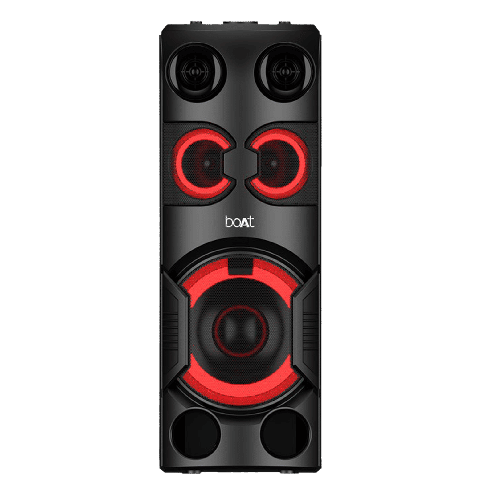 boAt Party Pal 208 70W Bluetooth Party Speaker with Mic (Dynamic Captivating LED, Midnight Black)