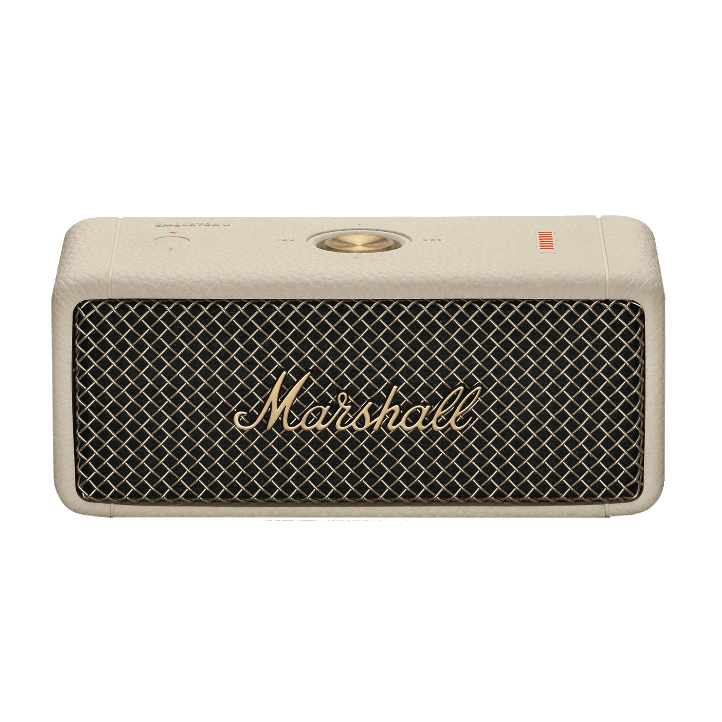 Marshall Emberton II 20W Portable Bluetooth Speaker (IP67 Water Resistant, IP67 Dust Resistant, Stereo Channel, Brass Cream)