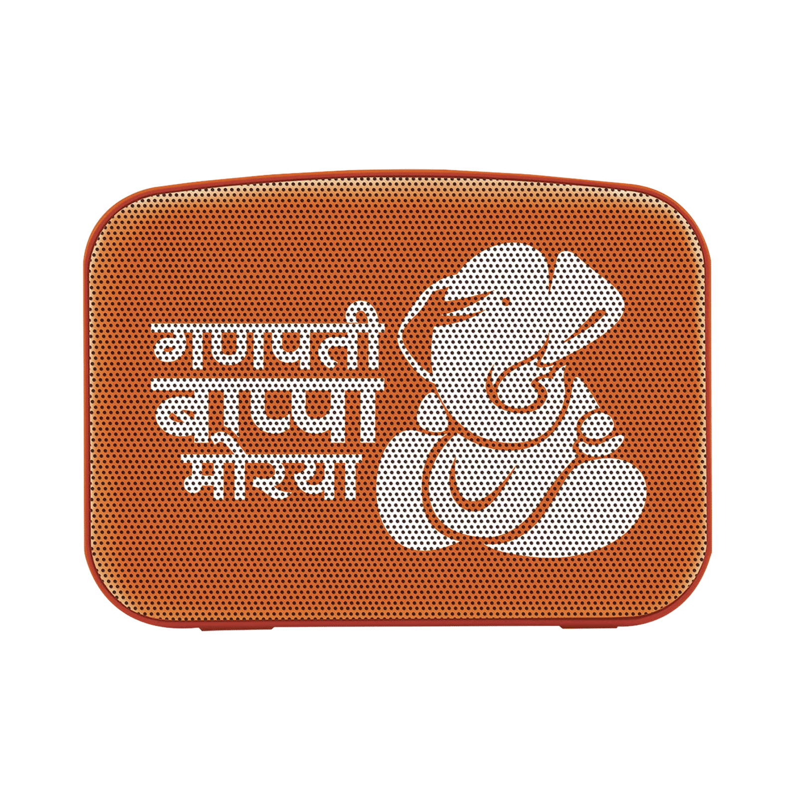 SAREGAMA Carvaan Mini Ganesh Portable Bluetooth Speaker (300 Ganesh Mantra, Devotional Orange)-picture-15