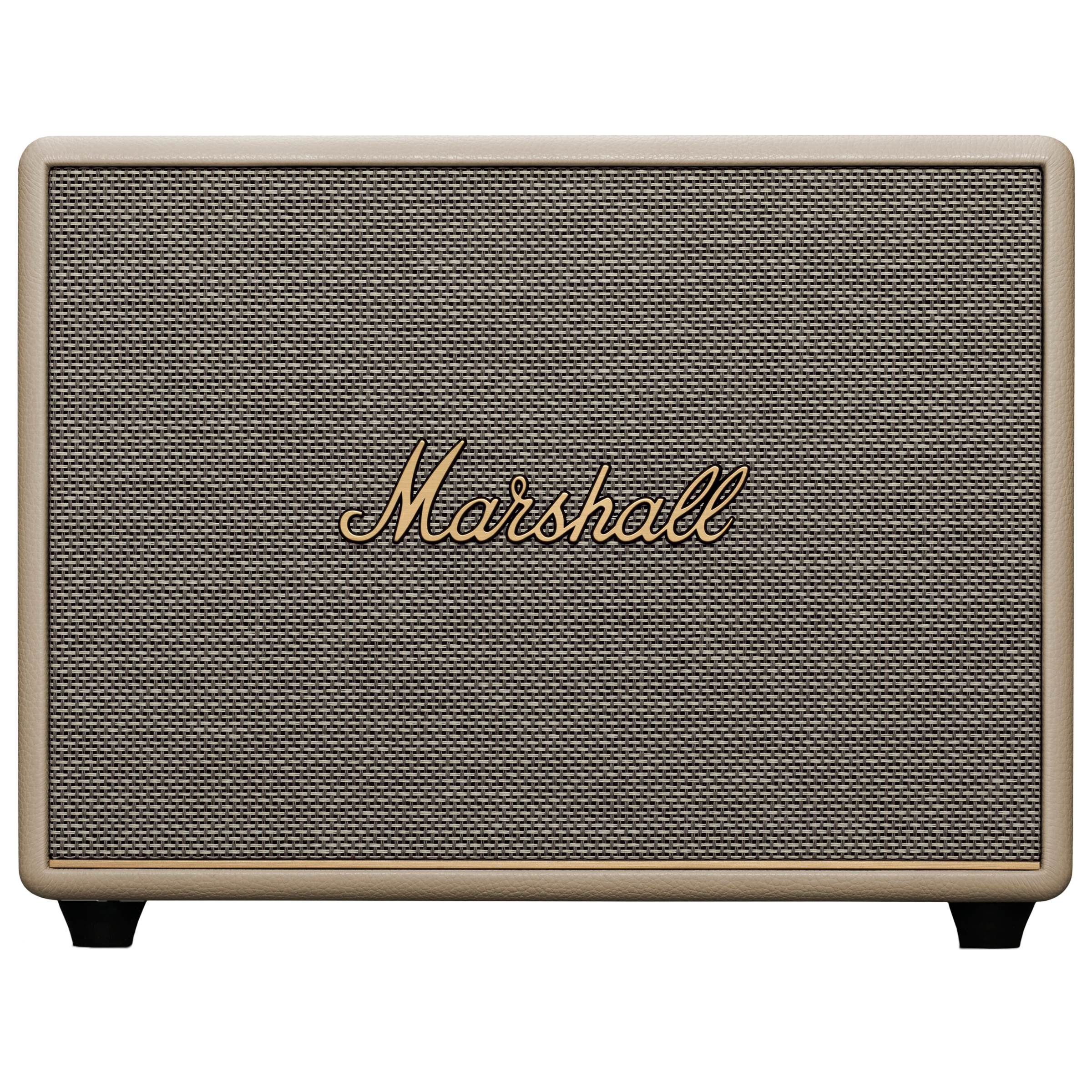 Marshall Woburn III 150 Watts Portable Bluetooth Speaker (Signature Sound, Stereo Channel, Cream)