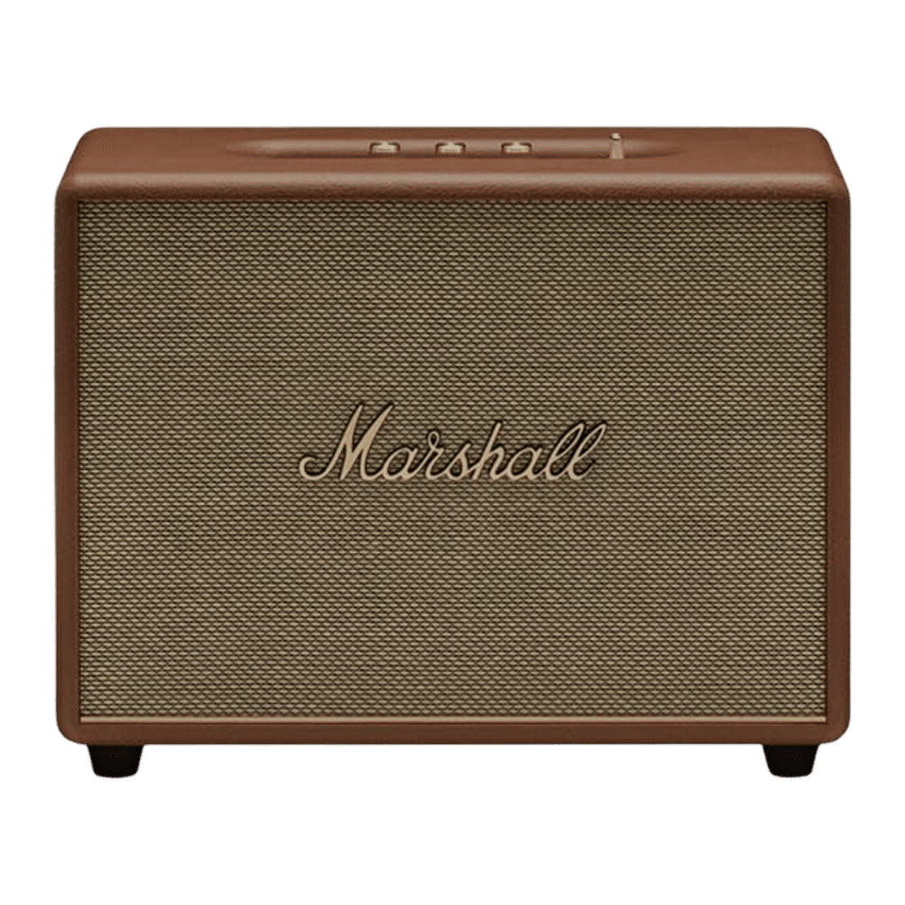 Marshall Woburn III 150W Portable Bluetooth Speaker (Home-Shaking Signature Sound, Stereo Channel, Brown)