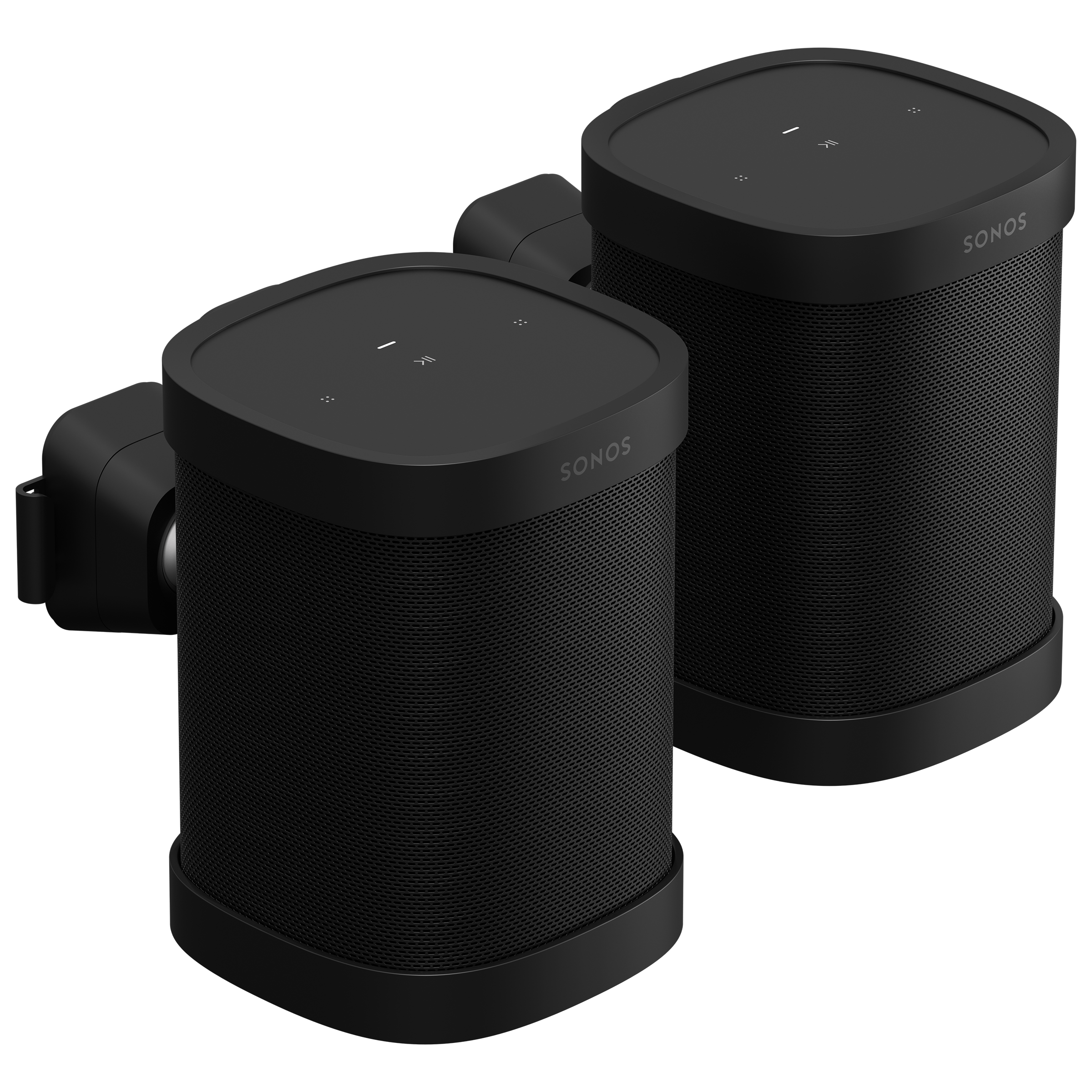 SONOS One Wall Mount (Swivels Up to 45 Degree, SNS-ONEWMP-BLK, Black)