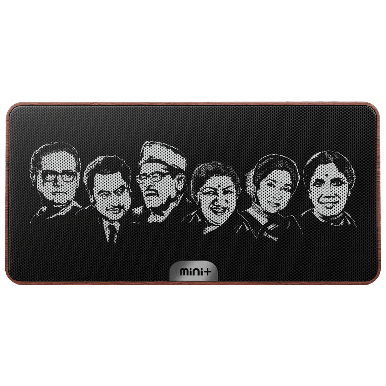 SAREGAMA Carvaan Mini Plus 10W Portable Bluetooth Speaker (1000 Evergreen Bengali Songs, Vintage Brown)