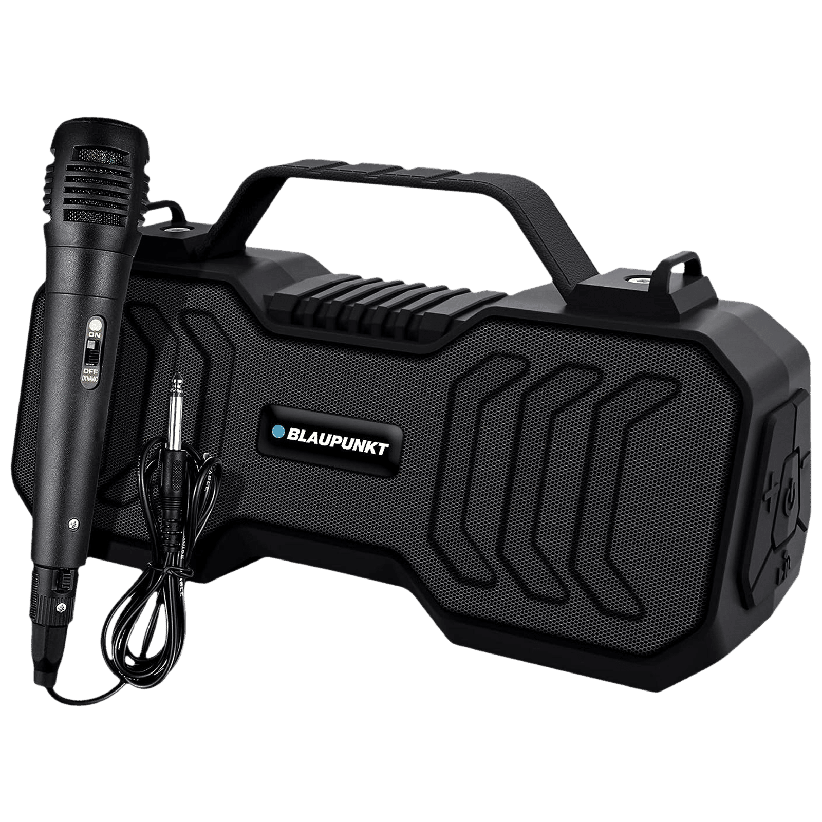 Blaupunkt Atomik BB20 20W Bluetooth Party Speaker with Mic (Karaoke Ready, 2.0 Channel, Black)