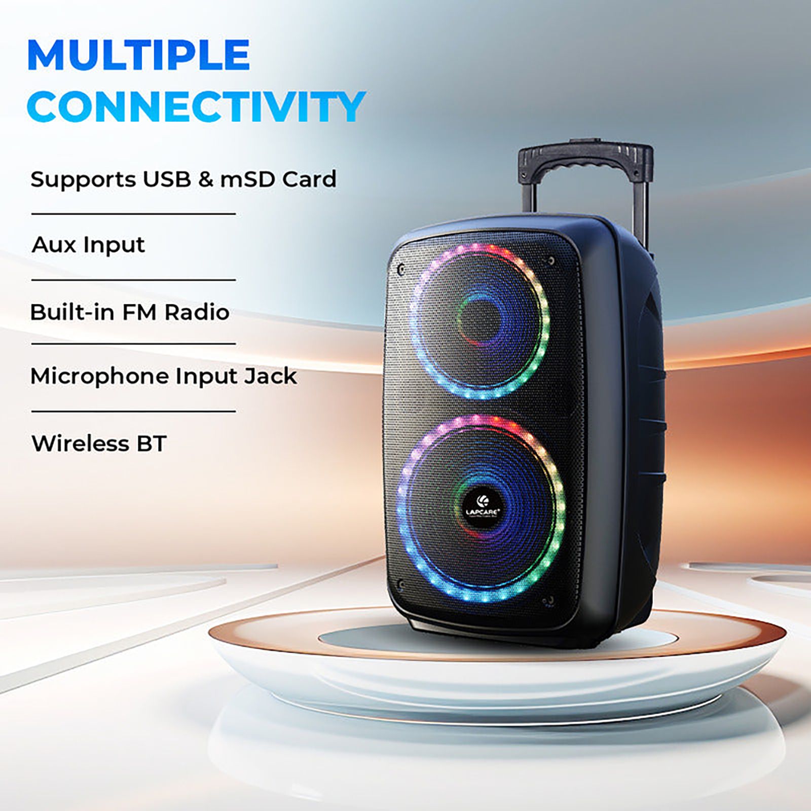 Lapcare Pc Speakers Usb Buy LAPCARE LAPSONIC 30W Bluetooth Party