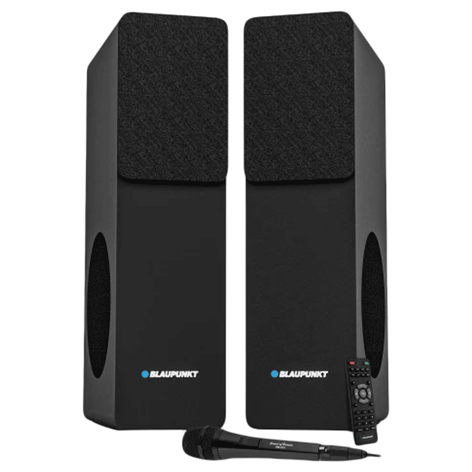 Blaupunkt TS120 120W Bluetooth Party Speaker with Mic (360 Degree Powerful Sound, 1.0 Channel, Black)