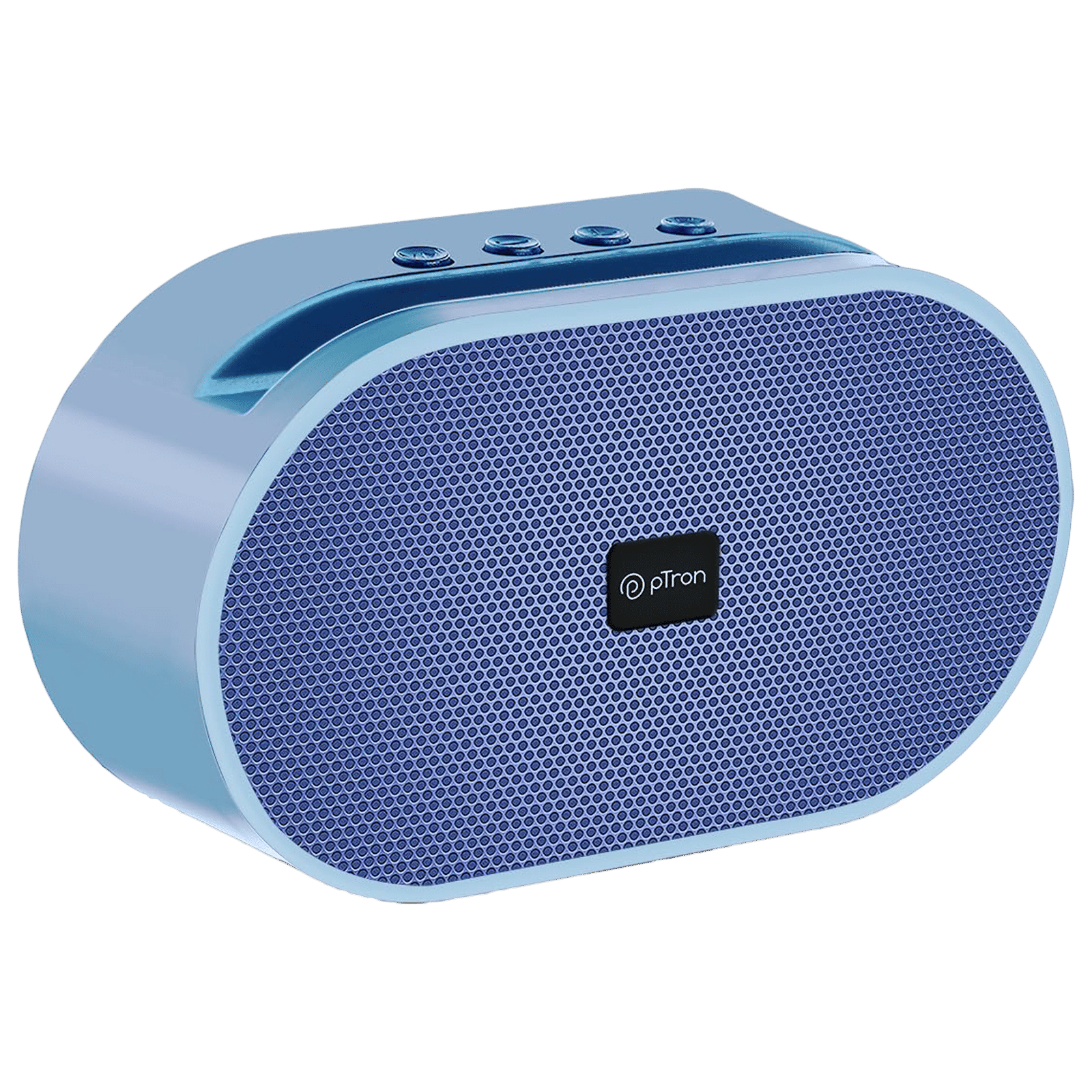 pTron Fusion Hook 6W Portable Bluetooth Speaker (52mm Dynamic Driver, Baby  Blue)