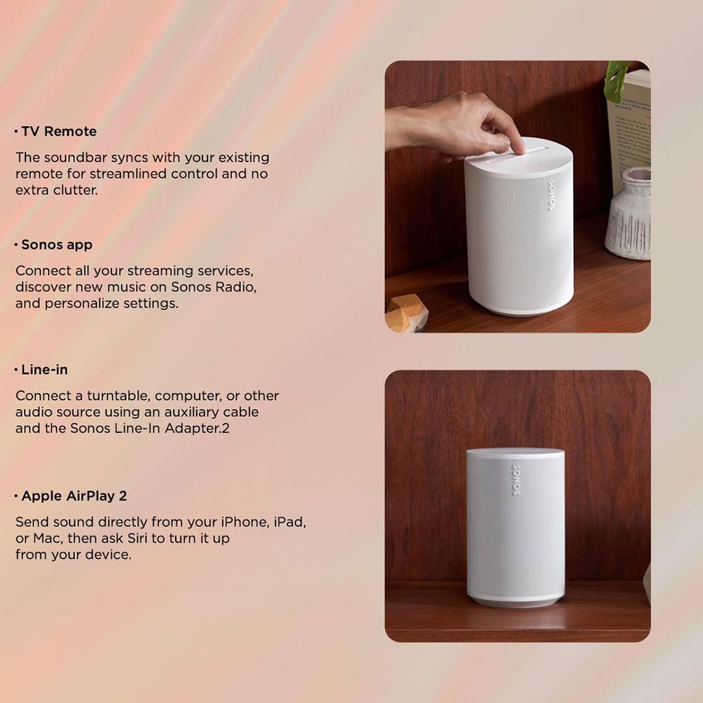 Sonos One Apple Voice Control Speaker Sonos One Online Siri Control