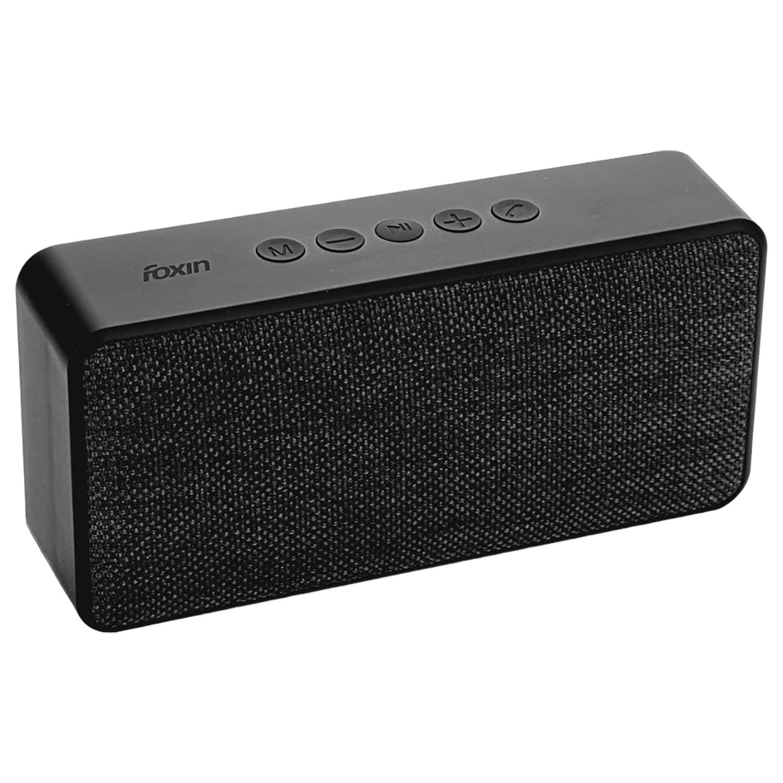foxin Brick 501 10W Portable Speaker (Bluetooth Connectivity, 5.1 Channel, Black)