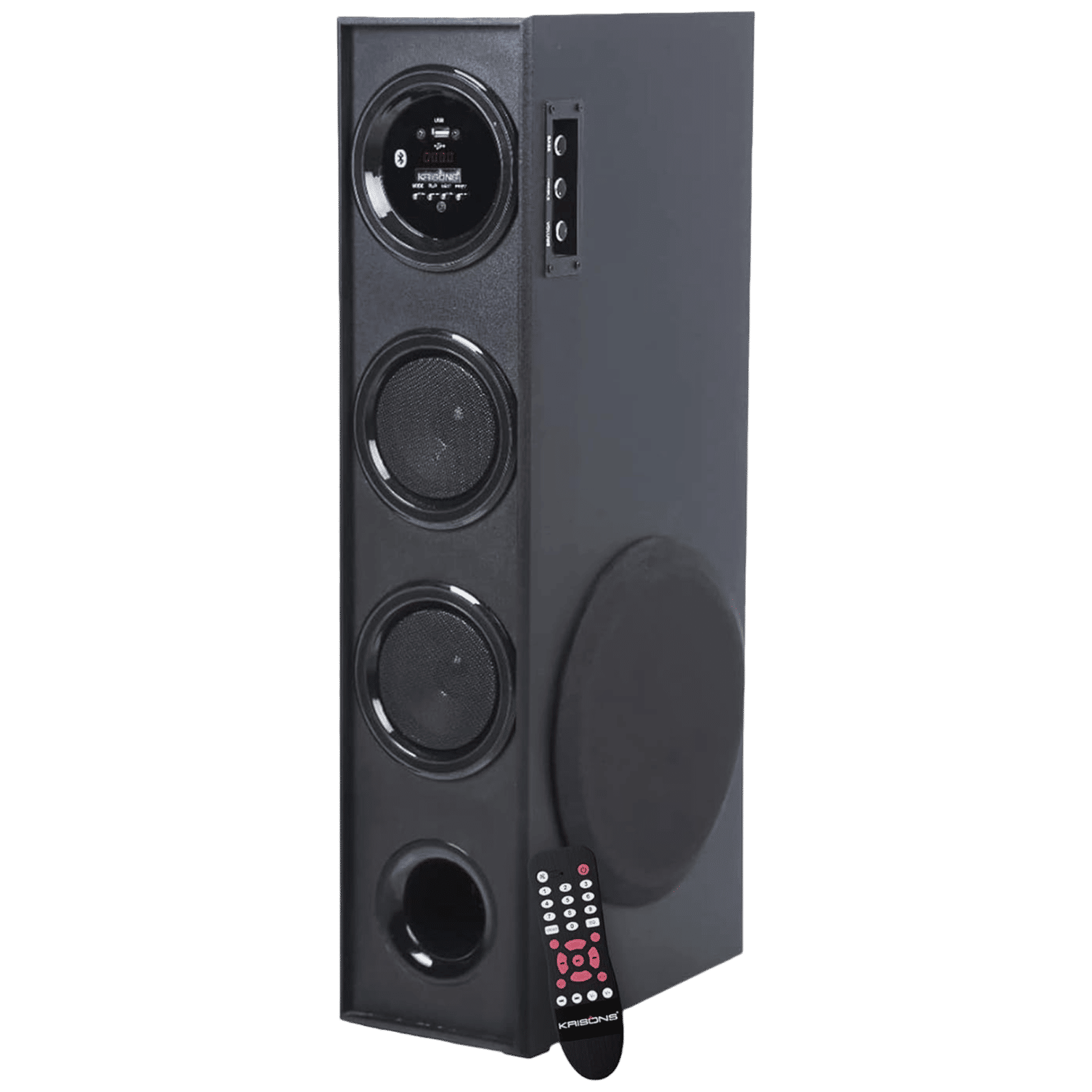 Krisons Sound Blaster 80W Bluetooth Party Speaker (Dynamic Sound, 2.1 Channel, Black)