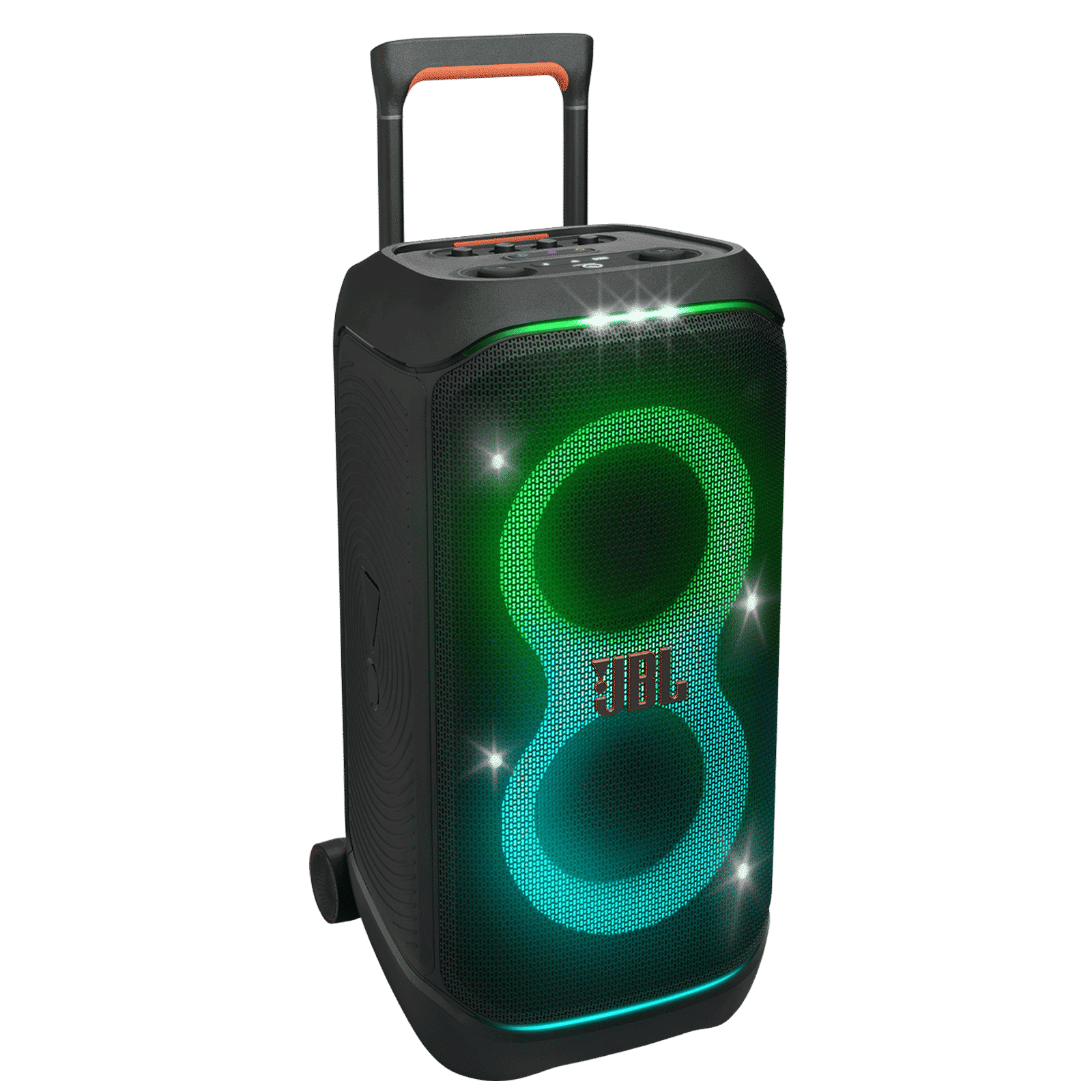 JBL PartyBox Stage 320 240W Bluetooth Party Speaker (AI Sound Boost, Black)