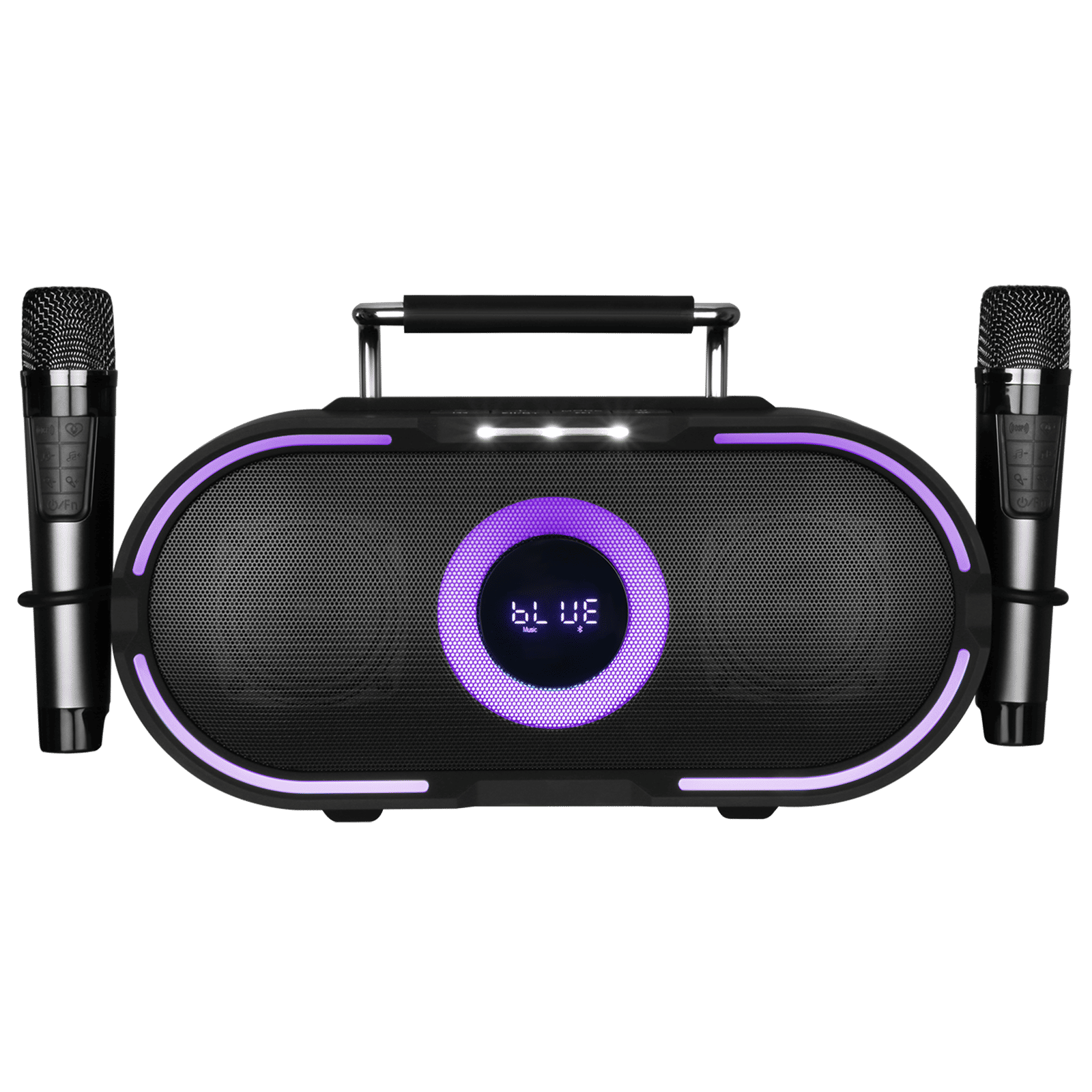 Croma 100W RMS Bluetooth Speaker (Echo Adjustment, 3 LED Modes, 2.0 Channel, Black)