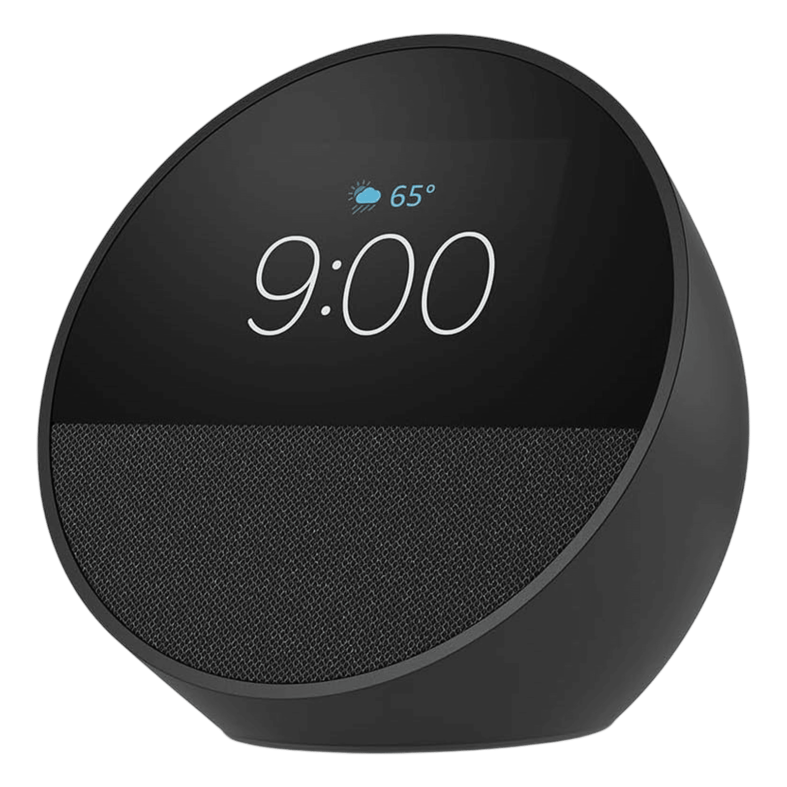 amazon Echo Spot with Built-in Alexa Smart Wi-Fi Speaker (Customizable Smart Clock, Black)