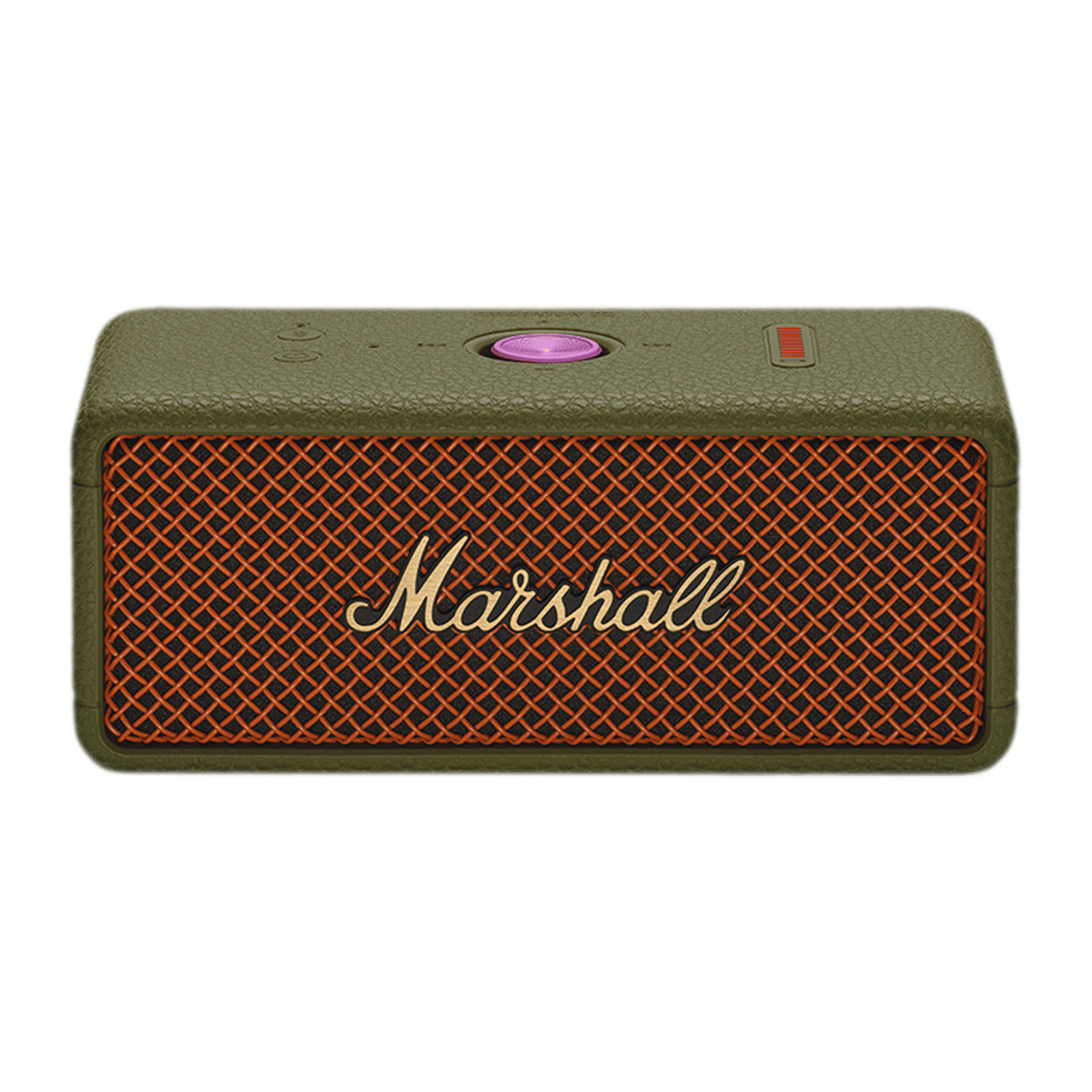 Marshall Emberton III 20W Portable Bluetooth Speaker (IP67 Dust & Waterproof, 360 Degree Sound, Stereo Channel, Lunar Red)