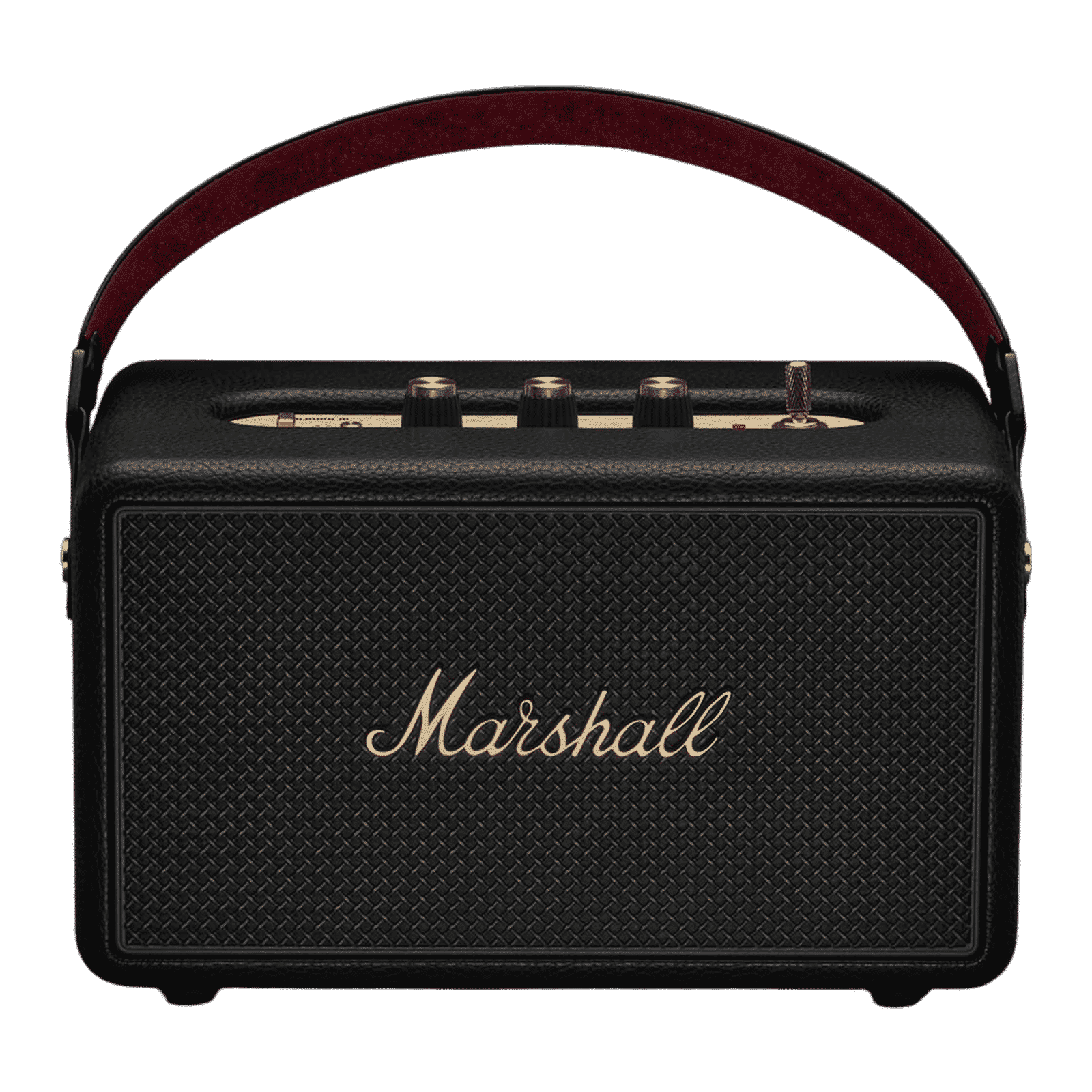 Marshall Kilburn 3 Portable Bluetooth Speaker (IP54 Dust & Water Resistant, 360 Degree Sound, Stereo Channel, Black & Brass)