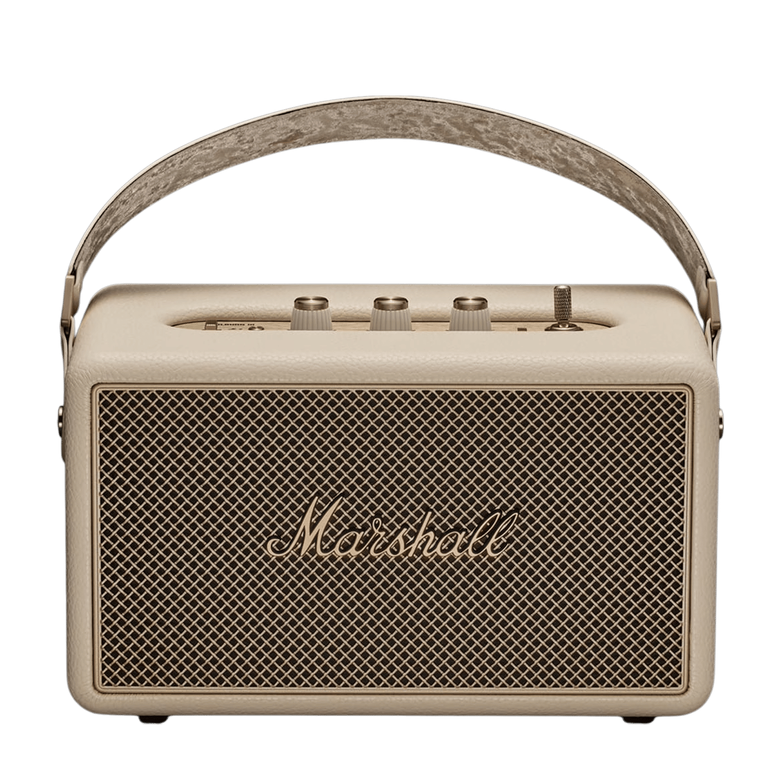 Marshall Kilburn 3 50W Portable Bluetooth Speaker (IP54 Dust & Water Resistant, 360 Degree Sound, Stereo Channel, Cream)