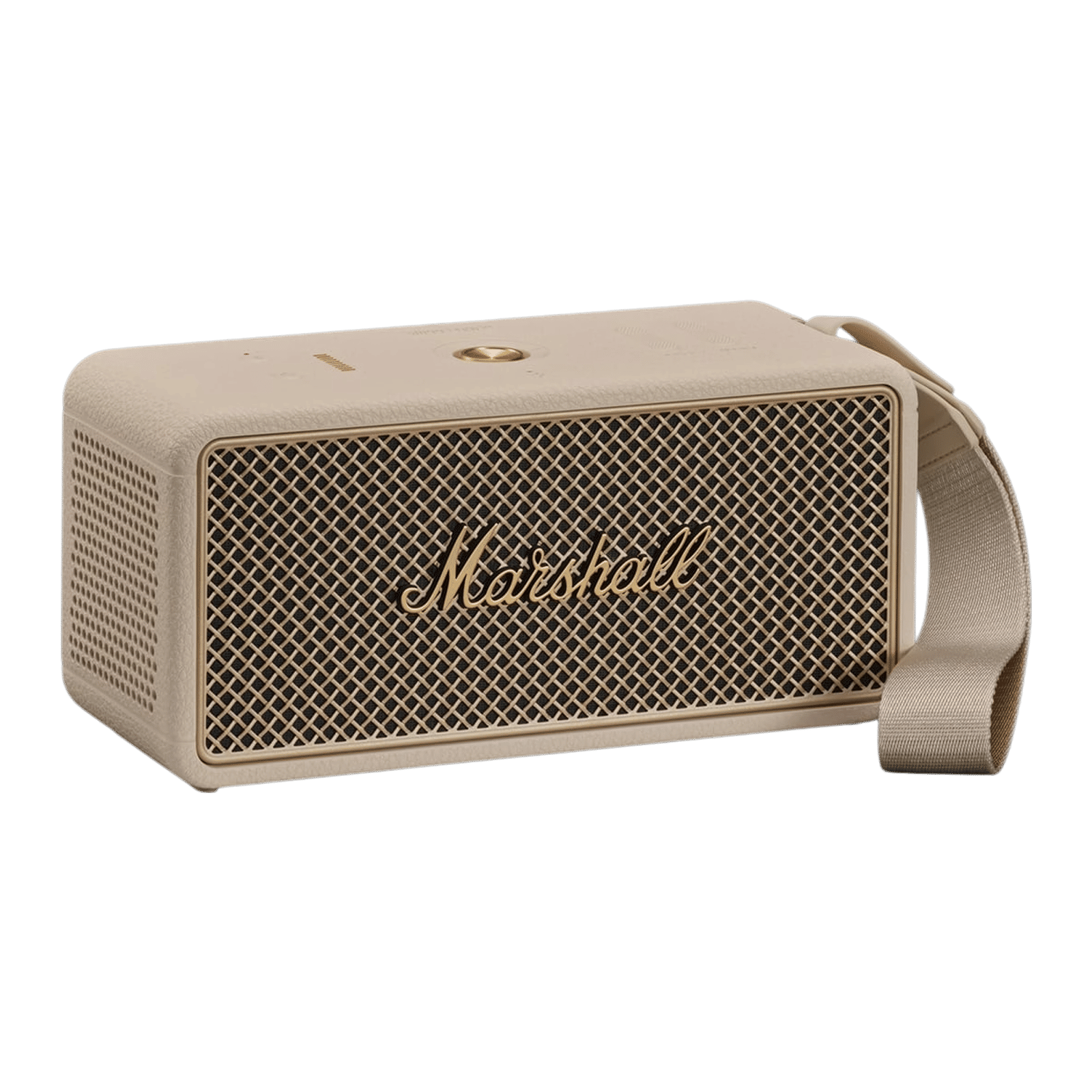 Marshall MIDDLETON 2 80W Portable Bluetooth Speaker (IP67 Water Resistant, True Stereophonic, Stereo Channel, Cream)